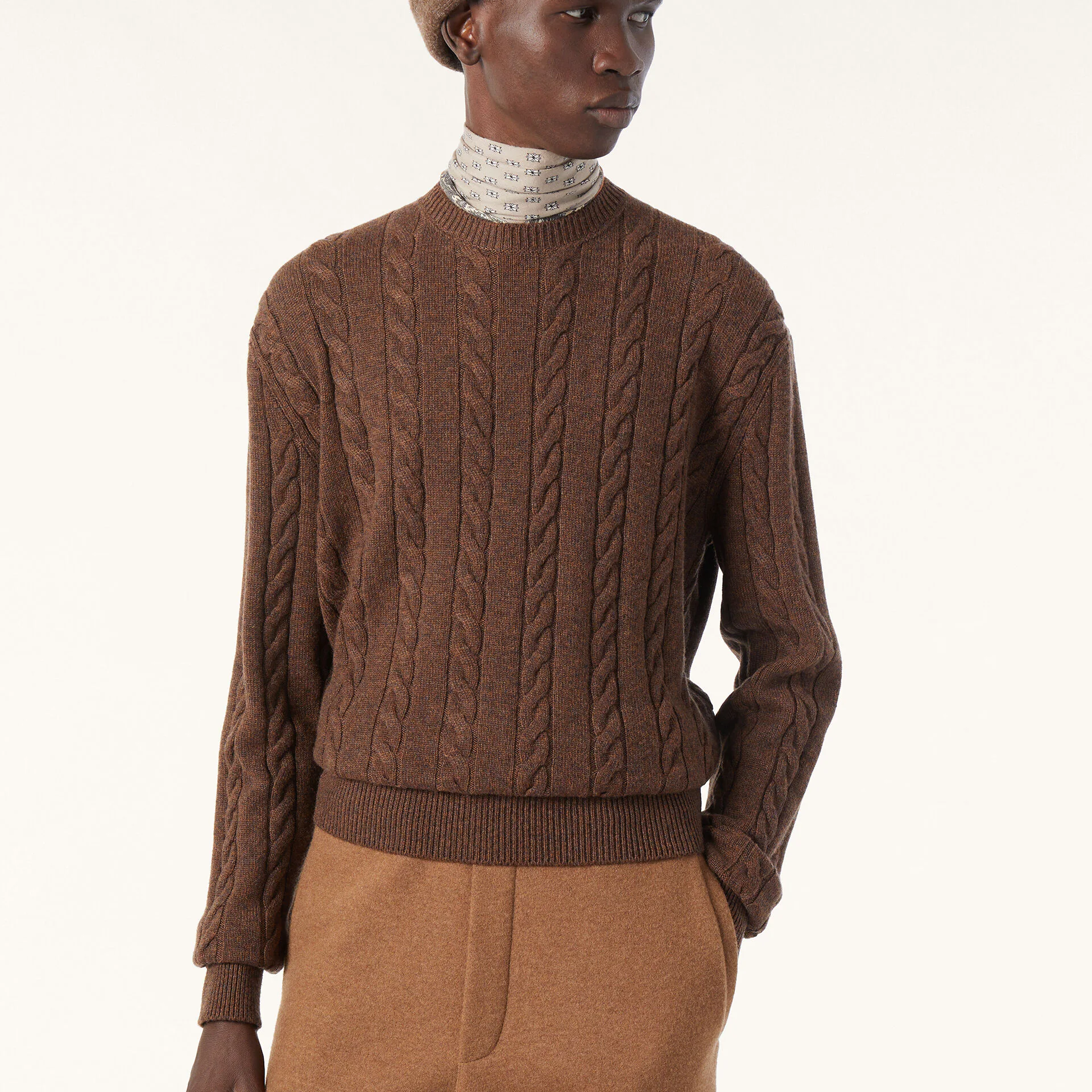 Loro Piana Cedar Crewneck in Cashmere
