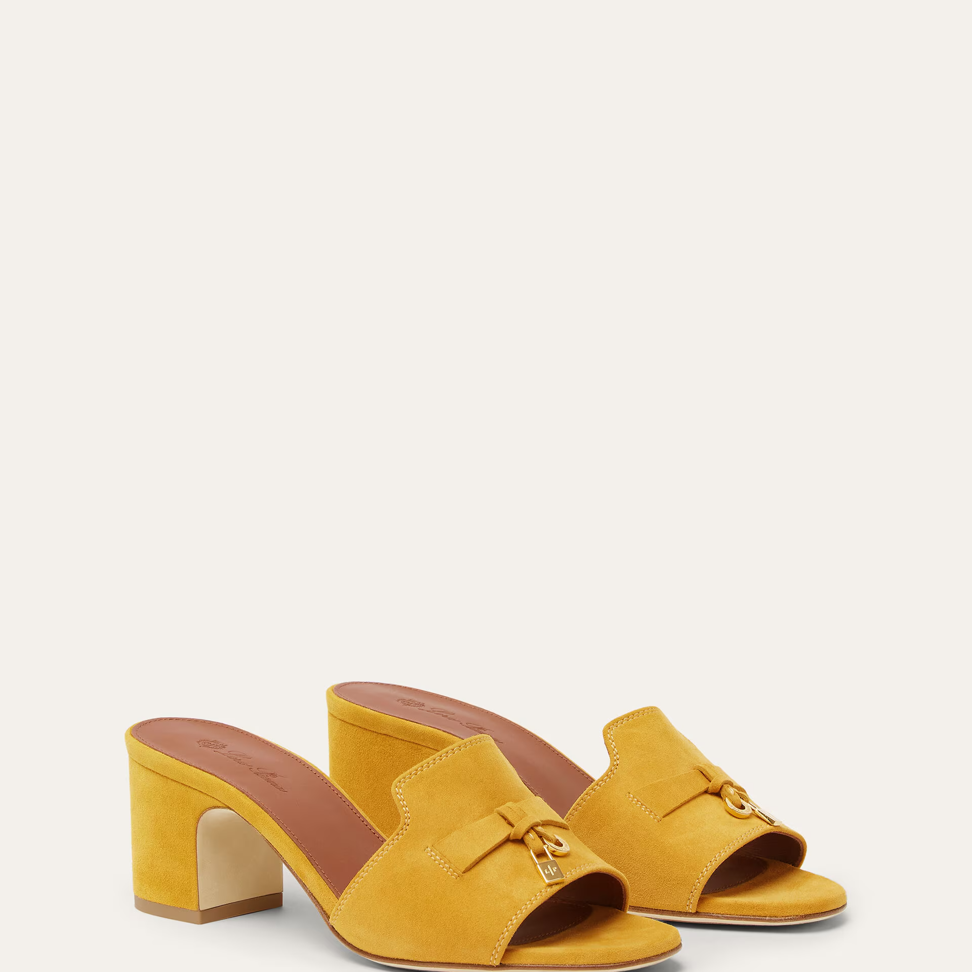 Loro Piana Summer Charms Sandal in Suede Goatskin