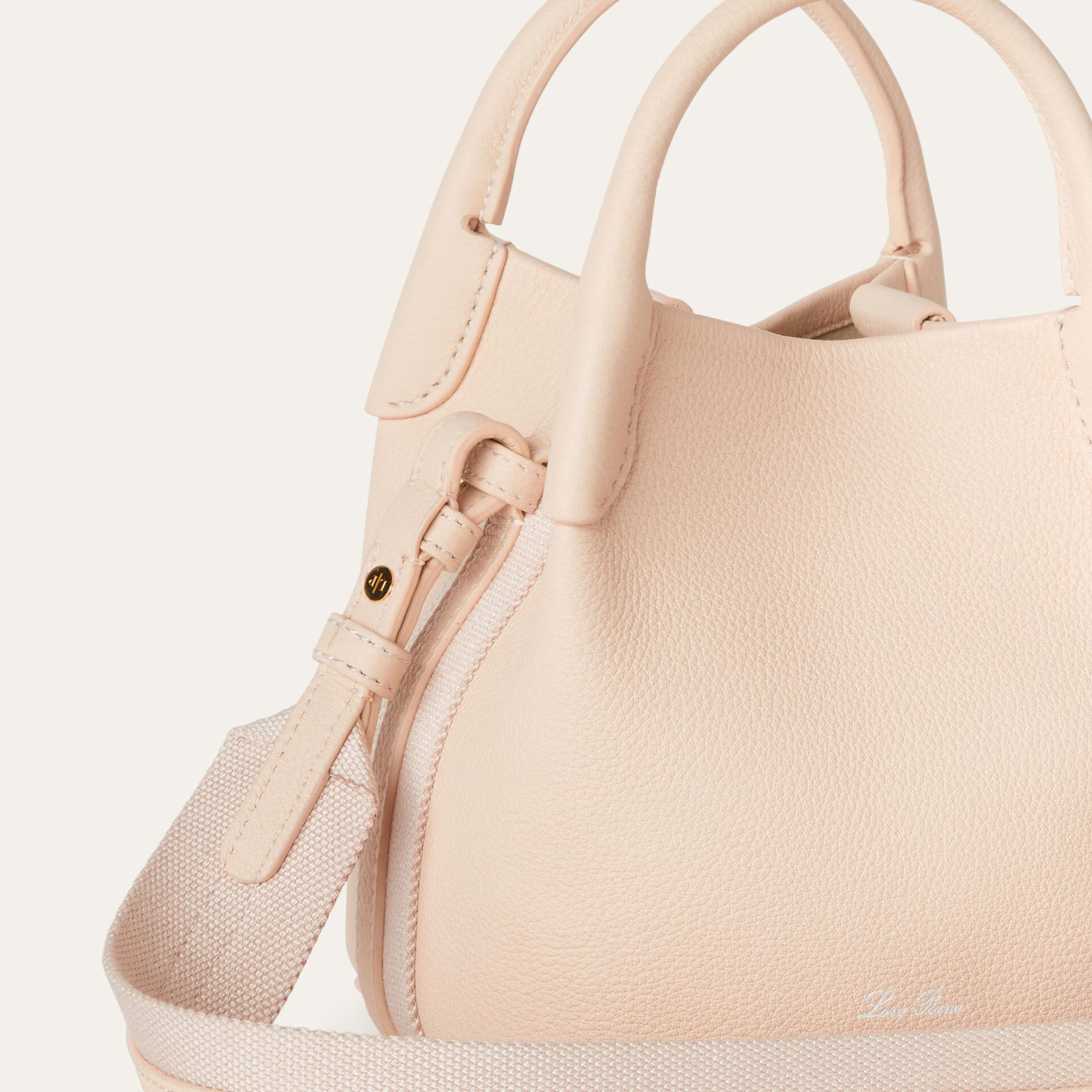 Loro Piana Micro Bale bag in Grained Calfskin
