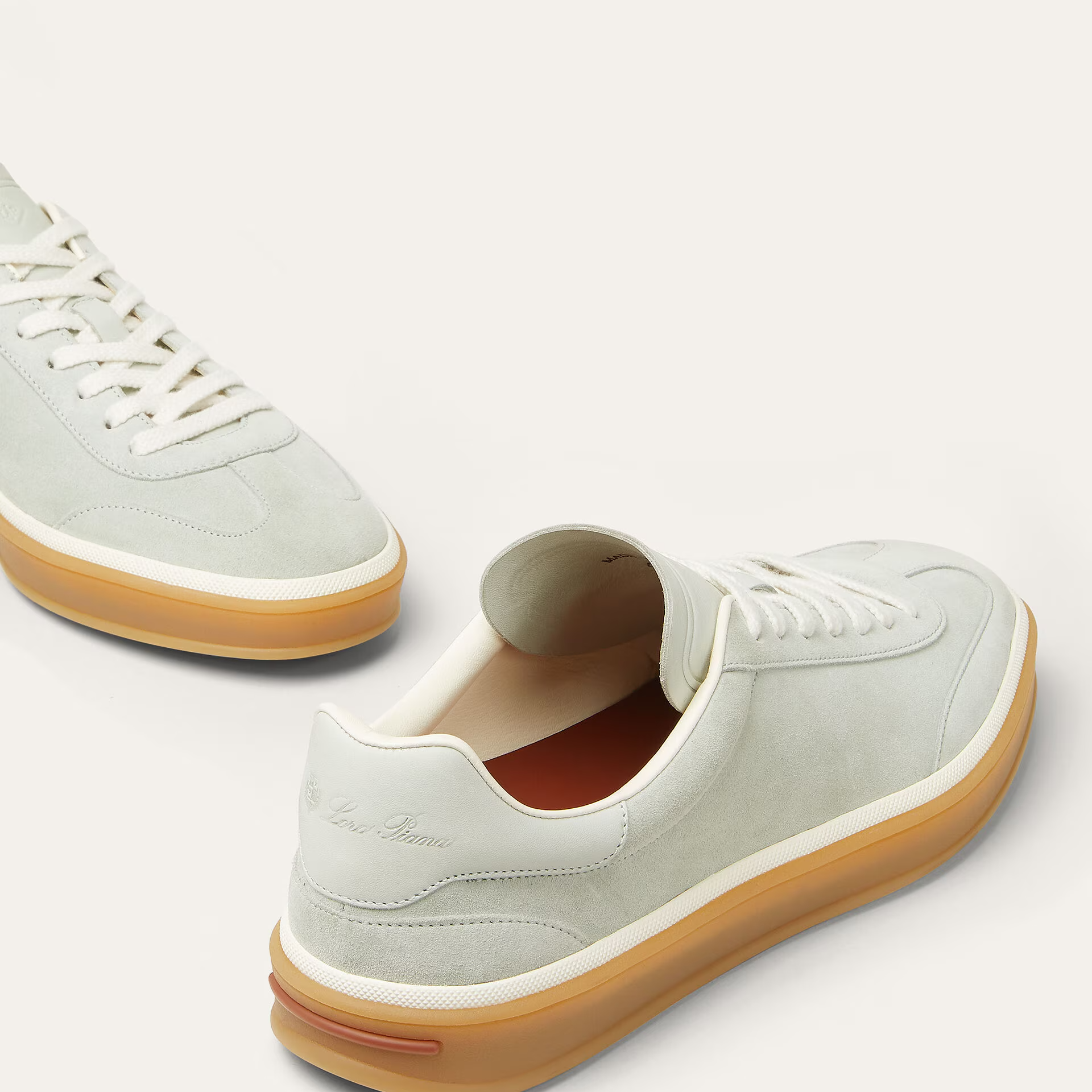 Loro Piana Tennis Walk Sneaker in Suede Calf Split