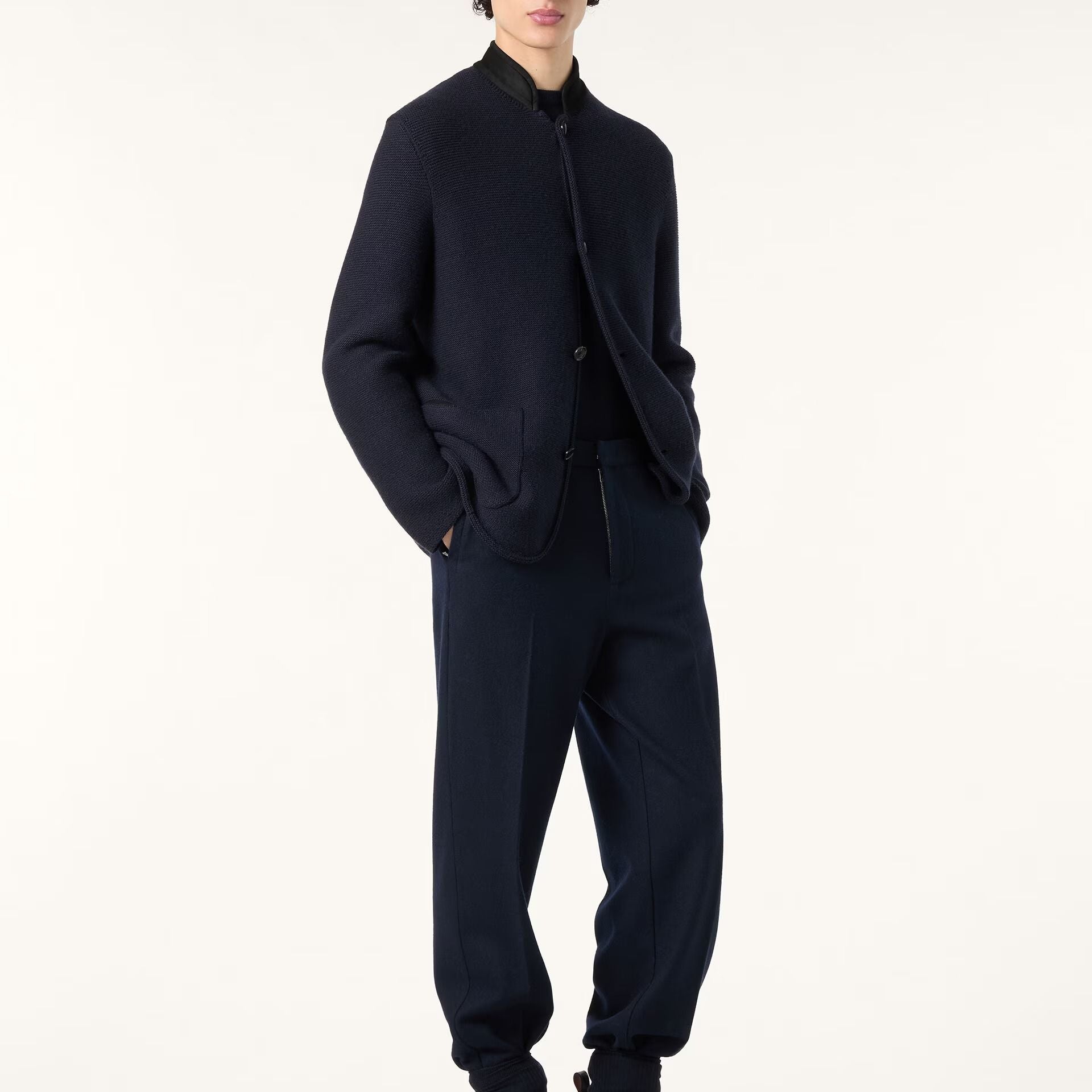 Loro Piana Arola Jacket in Cashmere, Abaca