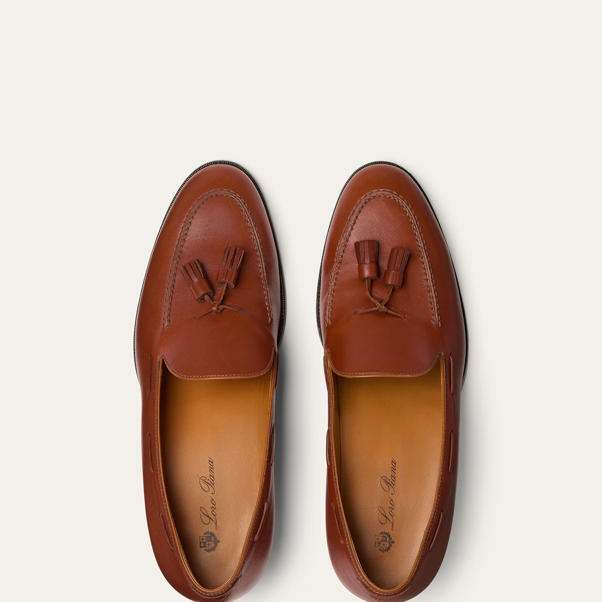 Loro Piana Serge Tassel Loafer in Calfskin