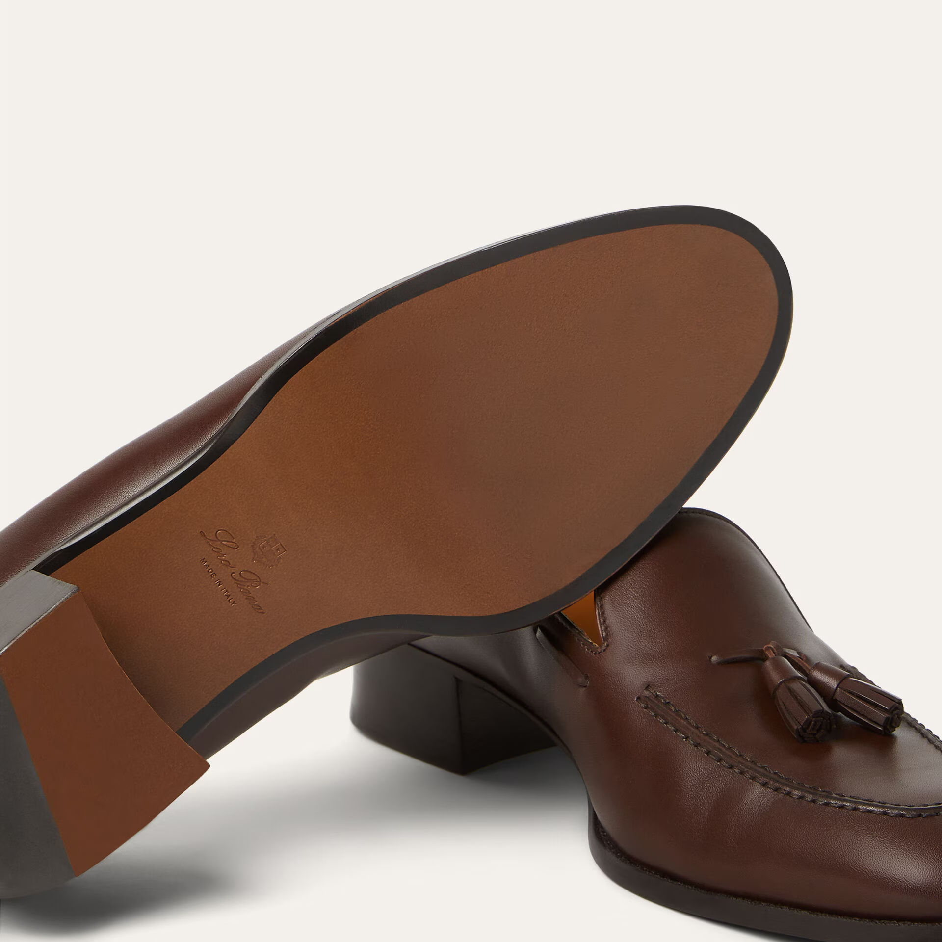 Loro Piana Serge Tassel Loafer in Calfskin