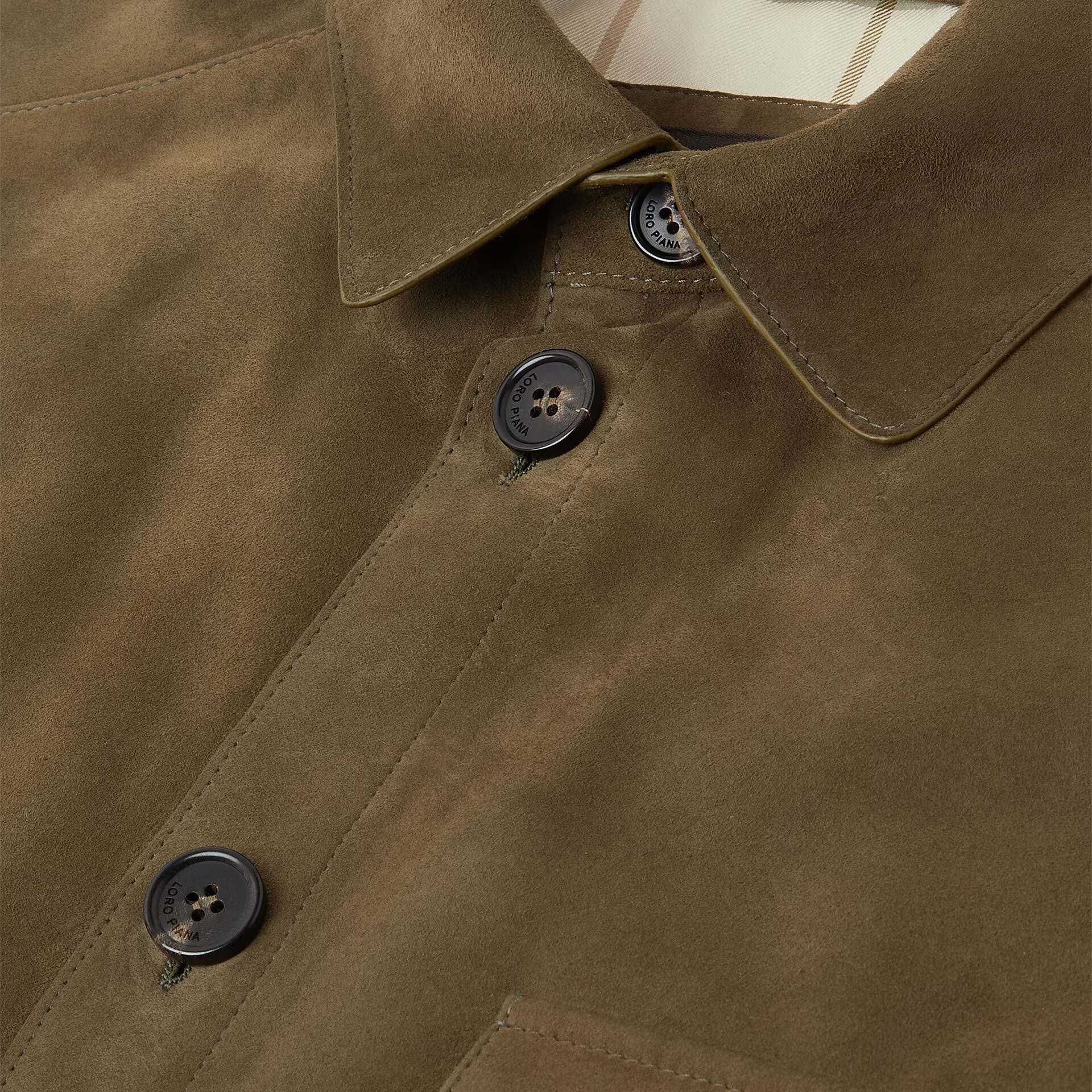 Loro Piana Overshirt in Kidskin