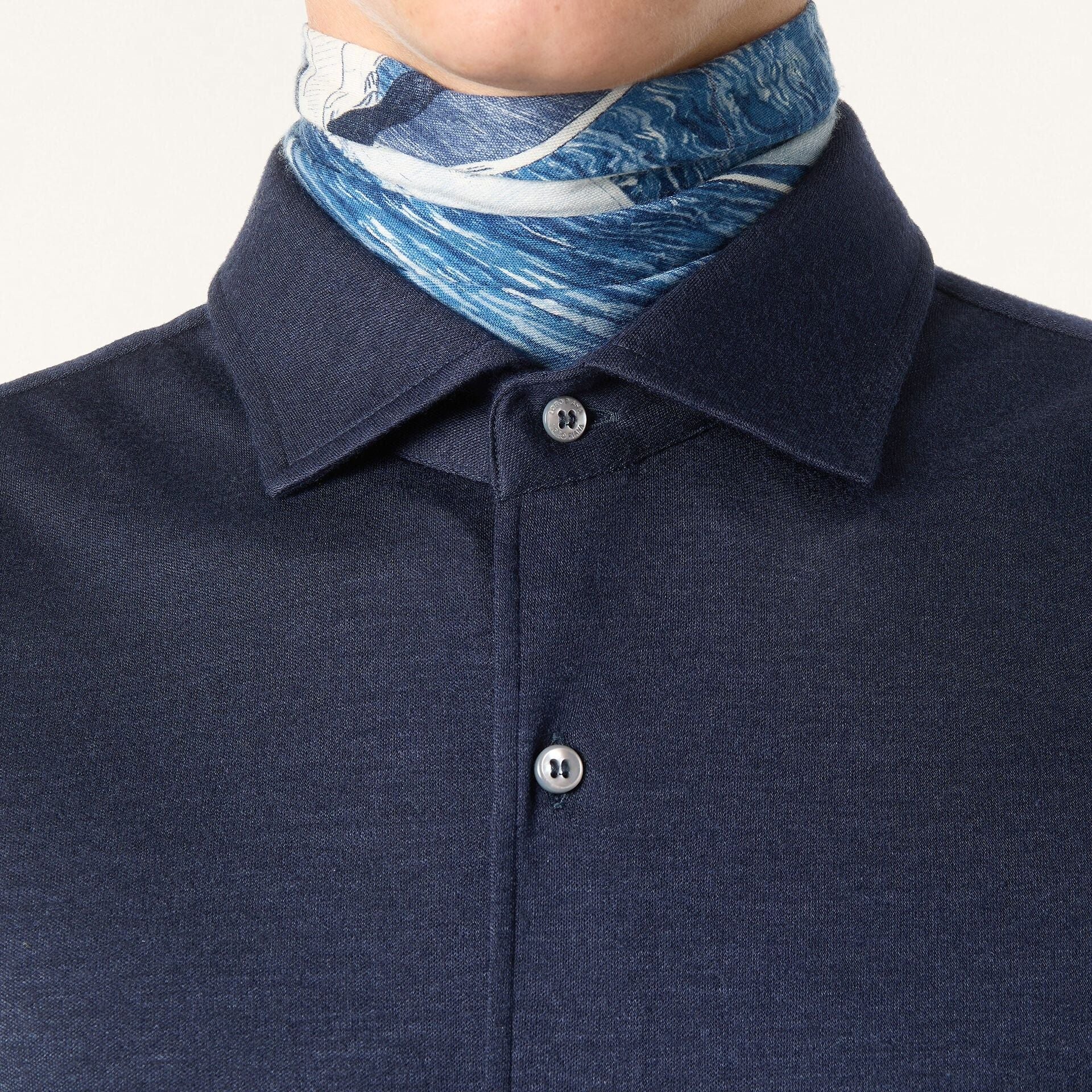 Loro Piana Andrew Shirt in Cashmere, Silk