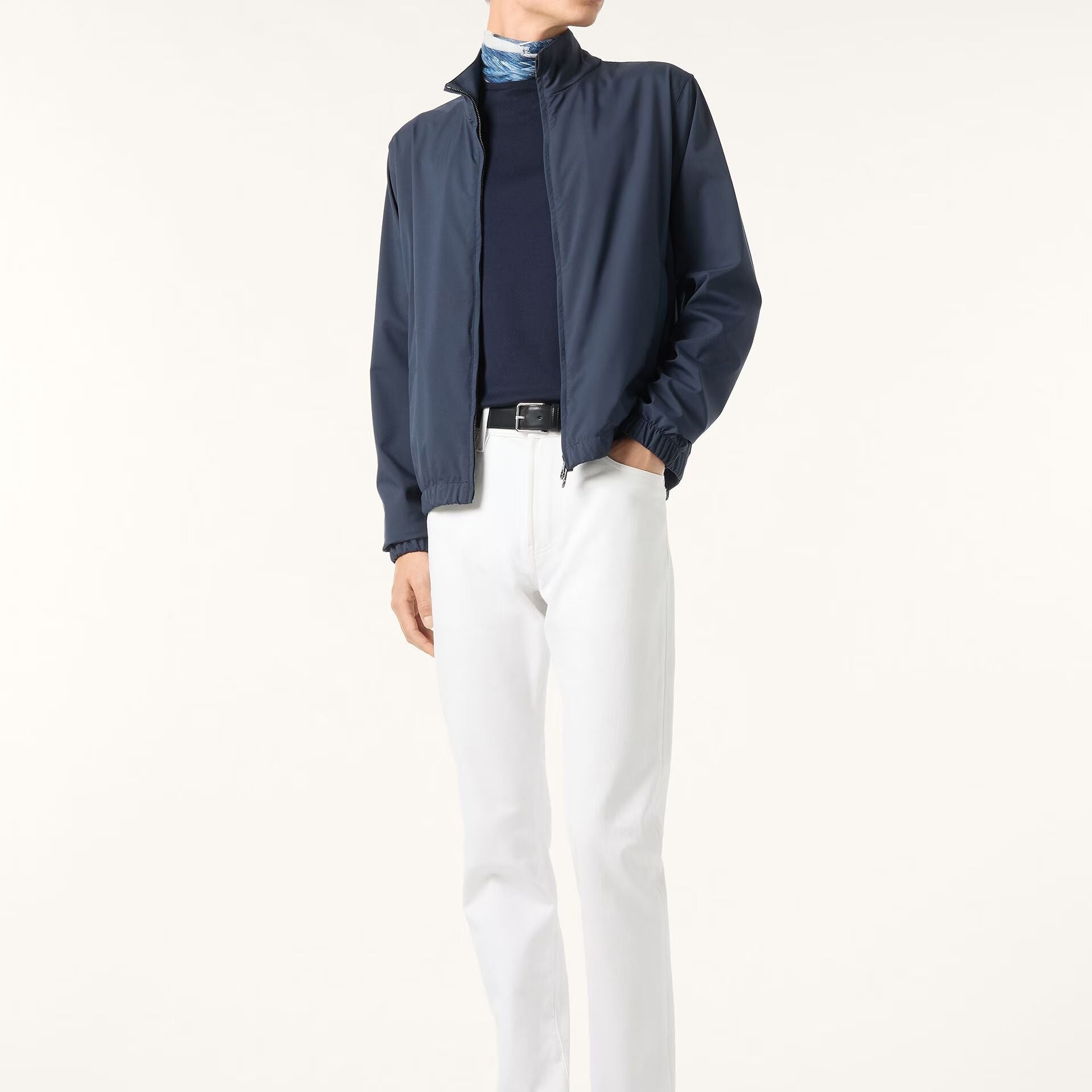 Loro Piana Bomber Jacket in Microfibre - Storm System®