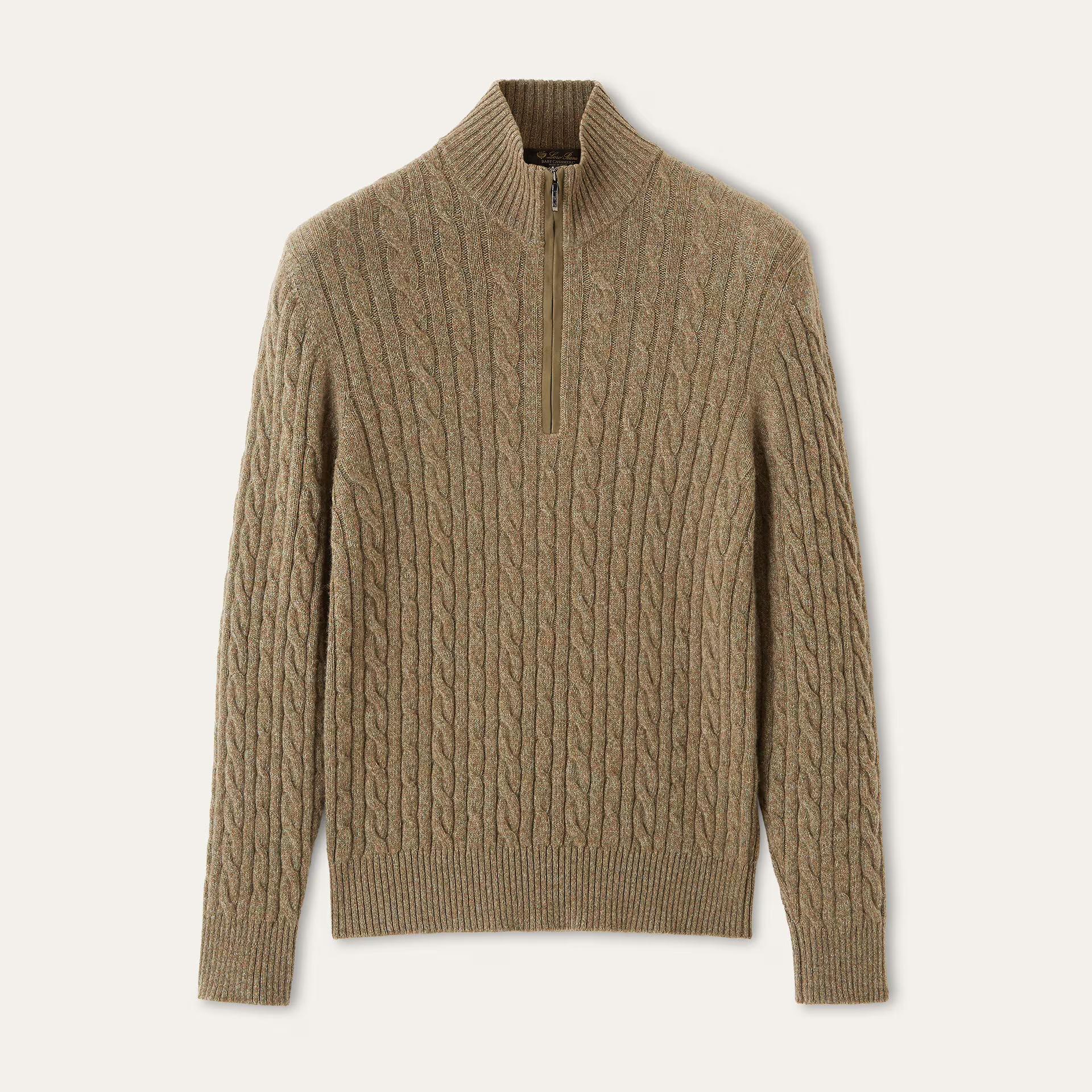 Loro Piana Treccia Jumper in Baby Cashmere