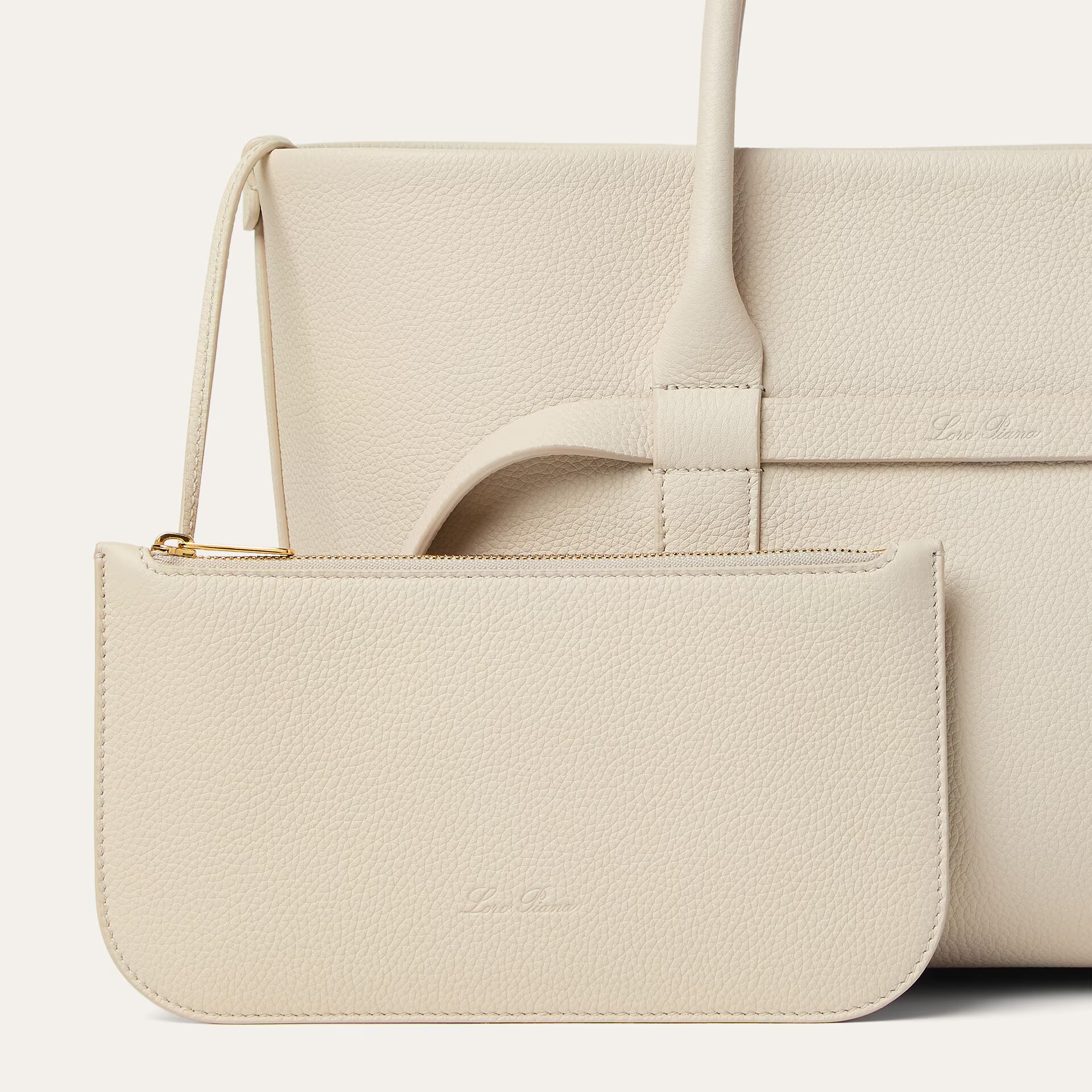 Loro Piana Ghiera Shopper Small in Calfskin