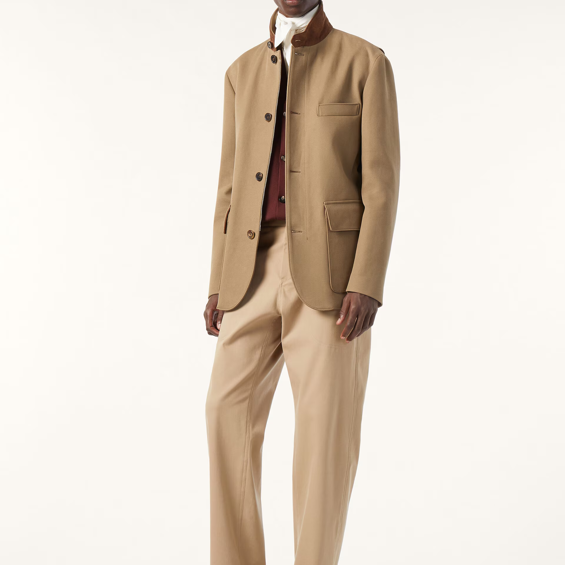 Loro Piana Roadster Jacket in Cotton - Rain System®