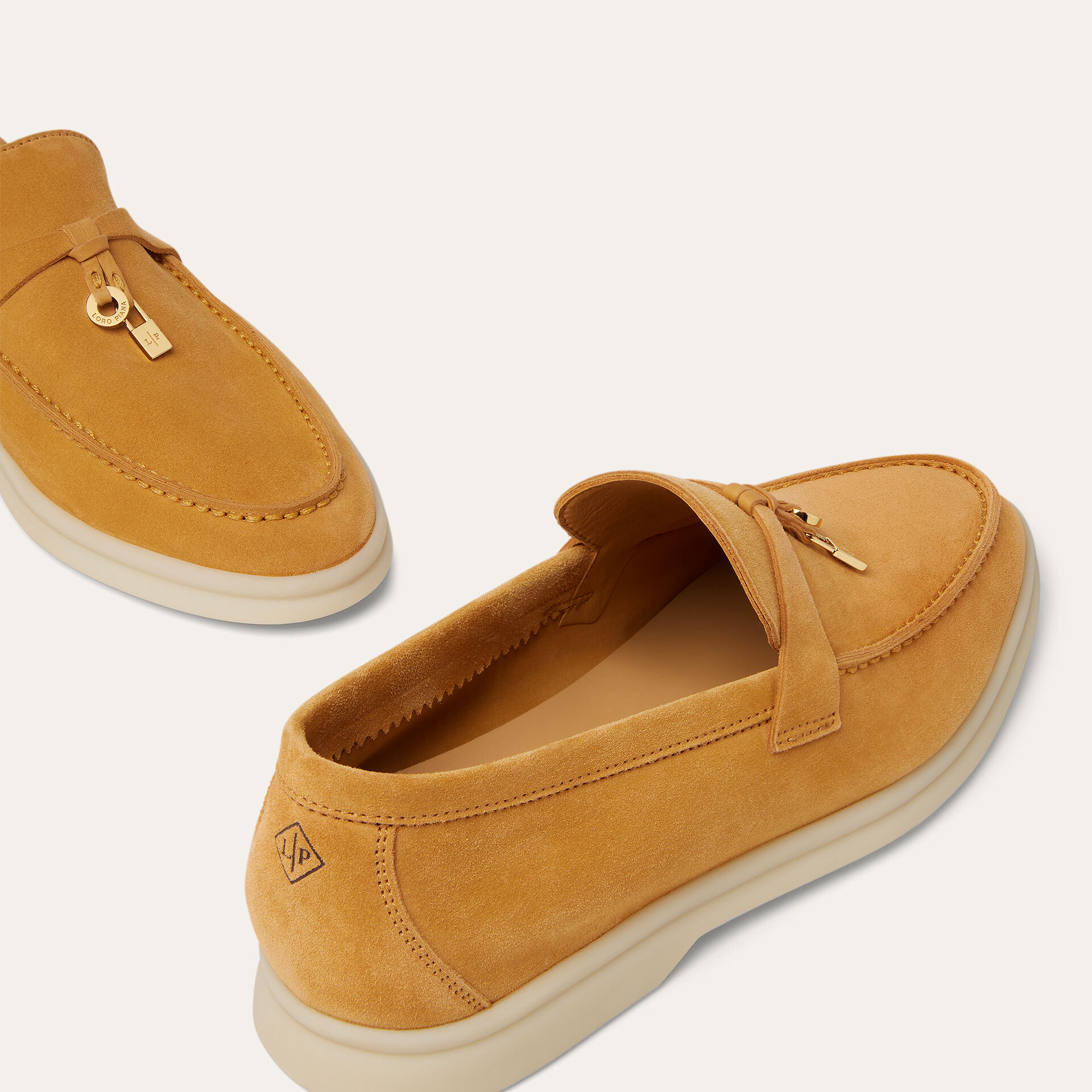 Loro Piana Summer Charms Walk Loafer in Suede