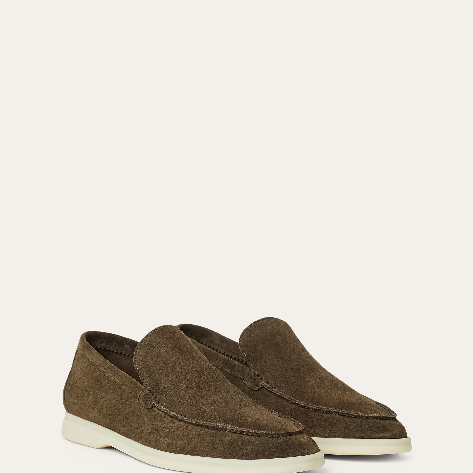 Loro Piana Summer Walk Loafer in Suede
