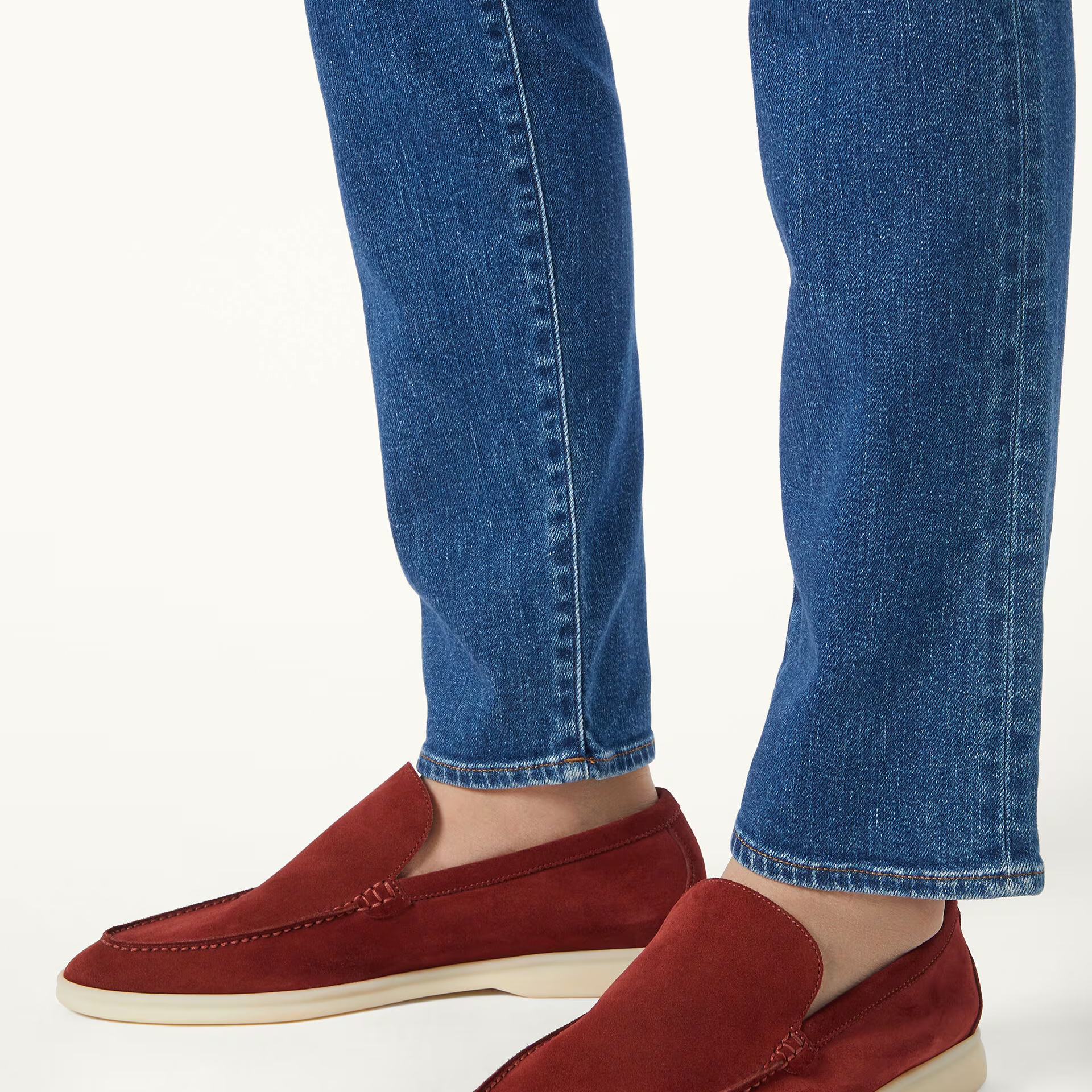 Loro Piana Summer Walk Loafer in Suede
