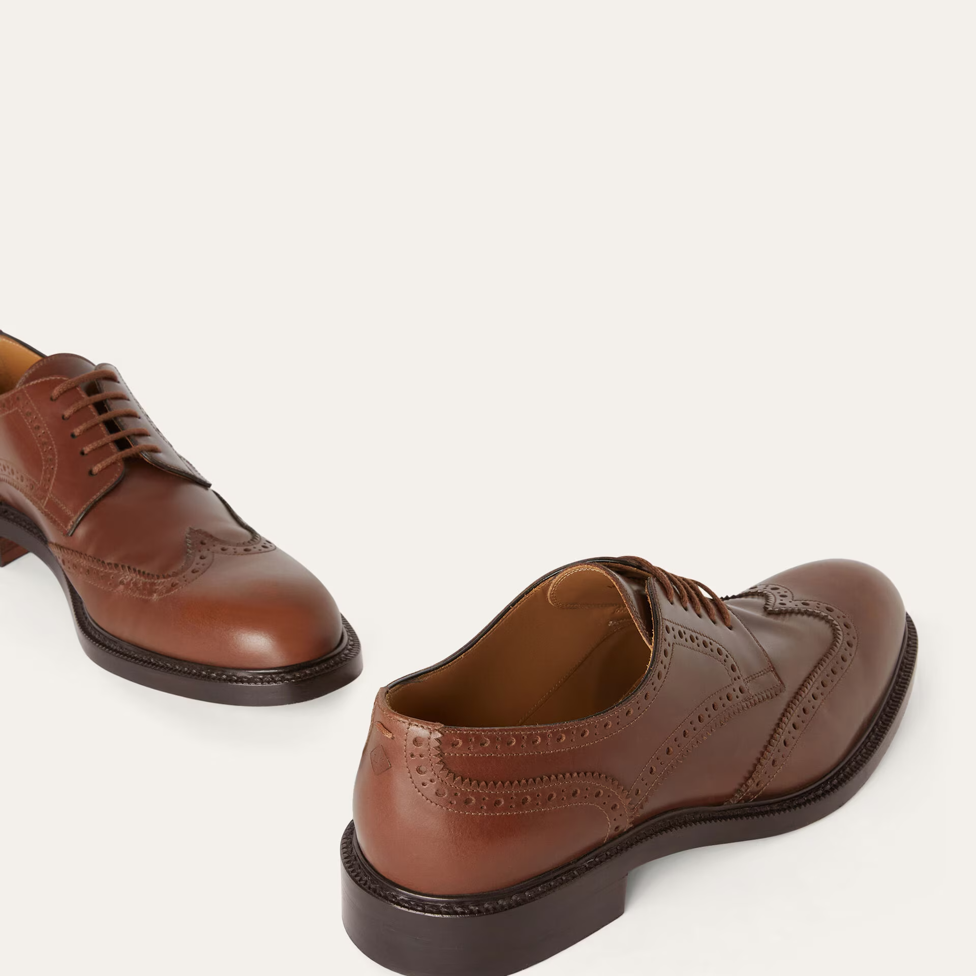 Loro Piana Oliver Walk Derby in Calfskin