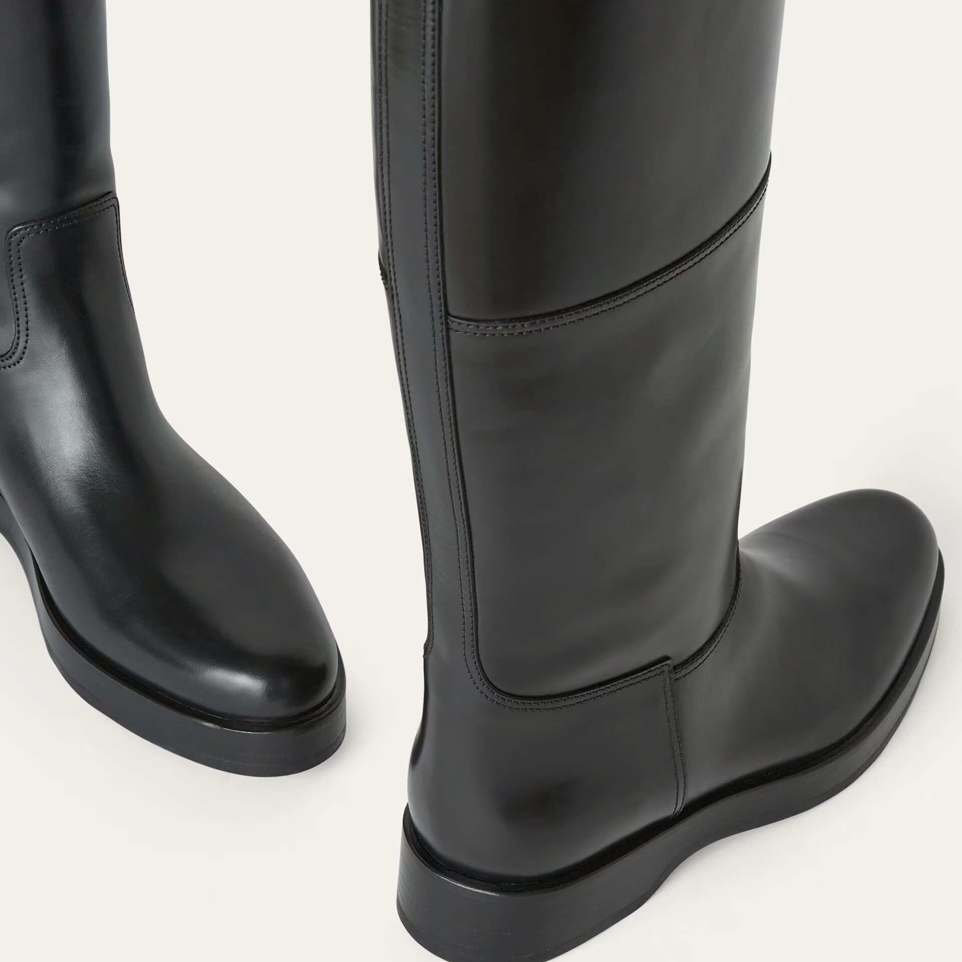 Loro Piana Lupo High Boot in Calfskin