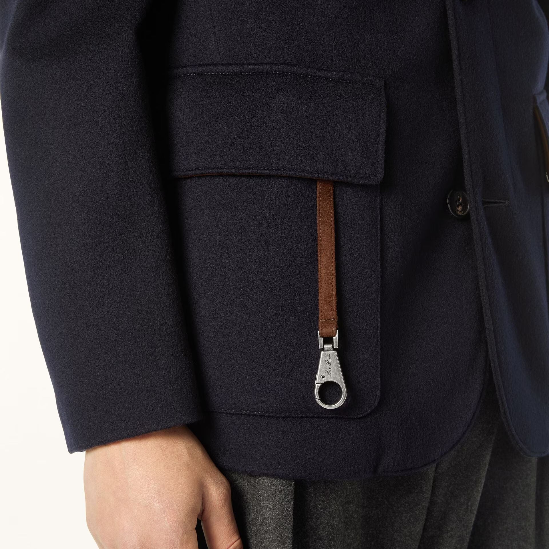 Loro Piana Roadster Jacket in Cashmere - Storm System®