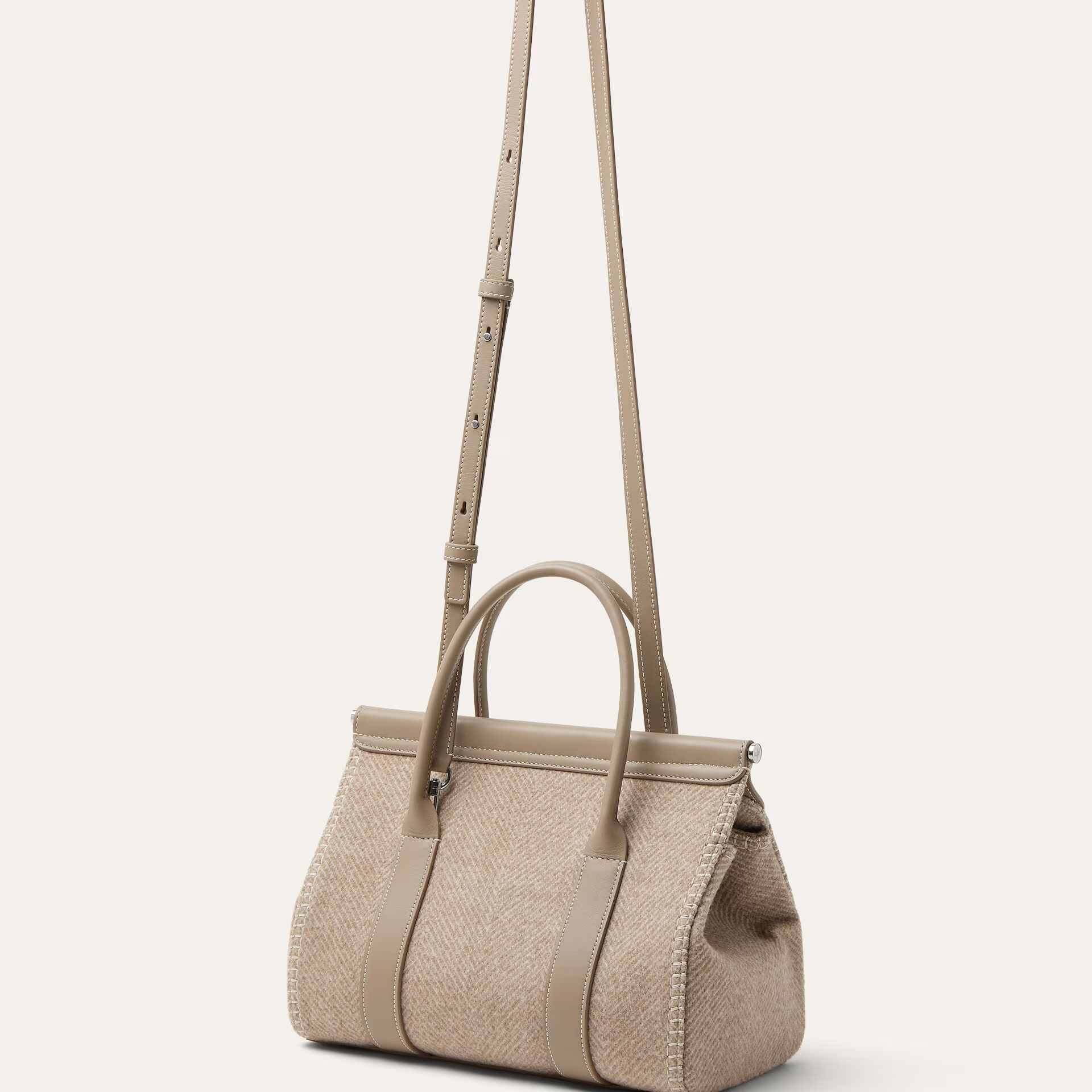 Loro Piana Loom bag L25 in Pecora Nera®