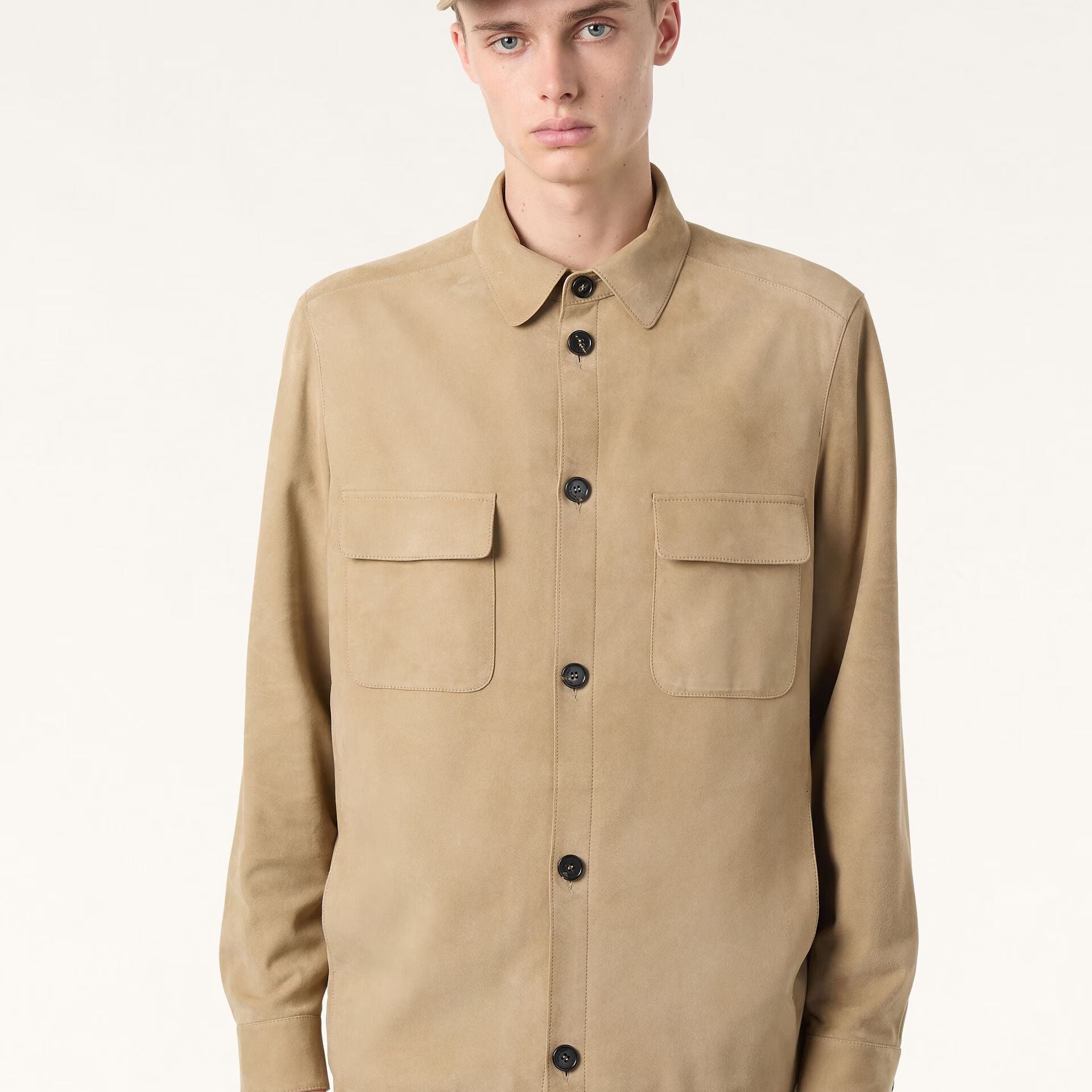 Loro Piana Overshirt in Kidskin