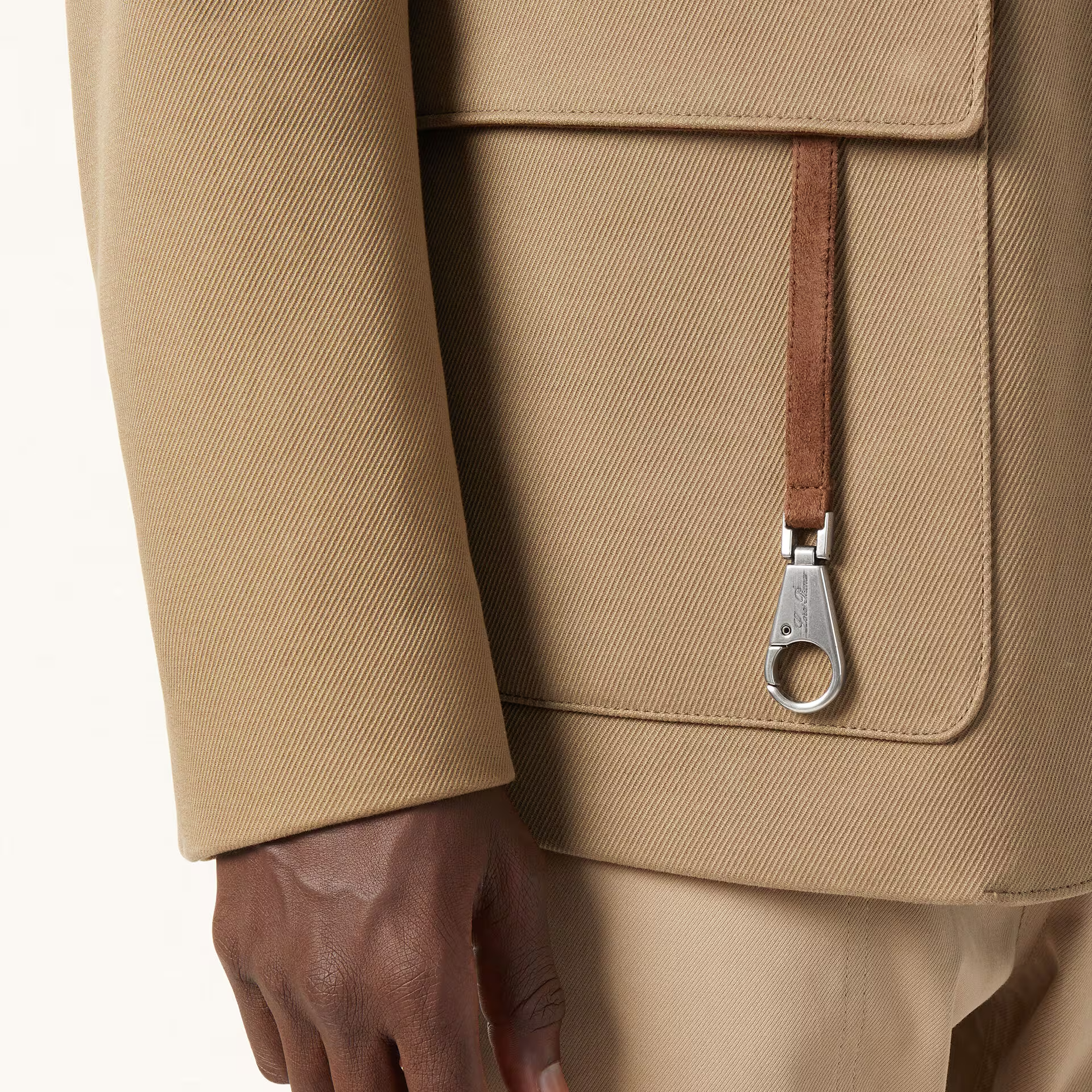 Loro Piana Roadster Jacket in Cotton - Rain System®