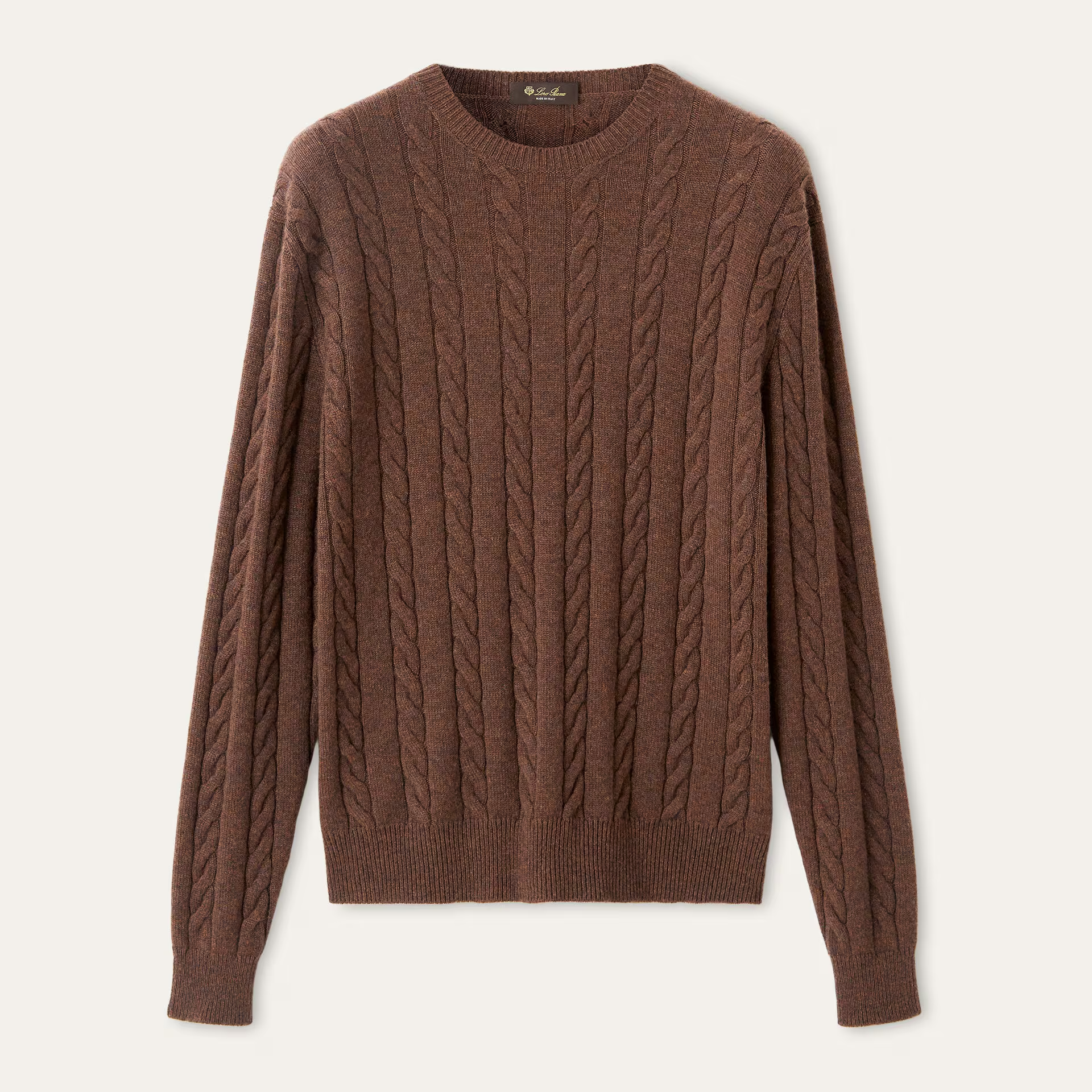 Loro Piana Cedar Crewneck in Cashmere