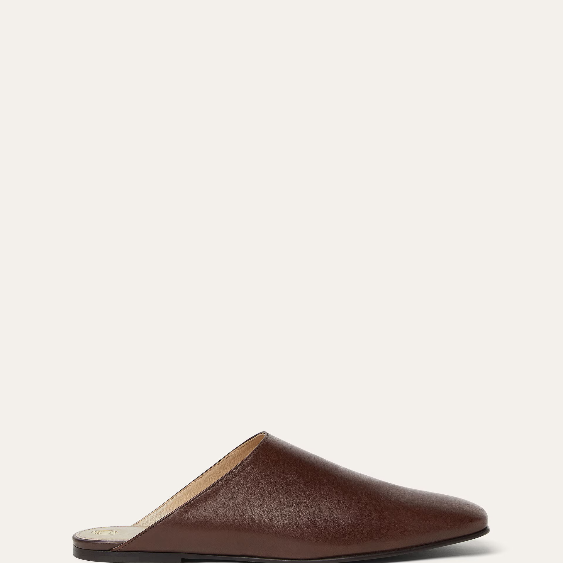 Loro Piana Alba Flat Mule in Lambskin