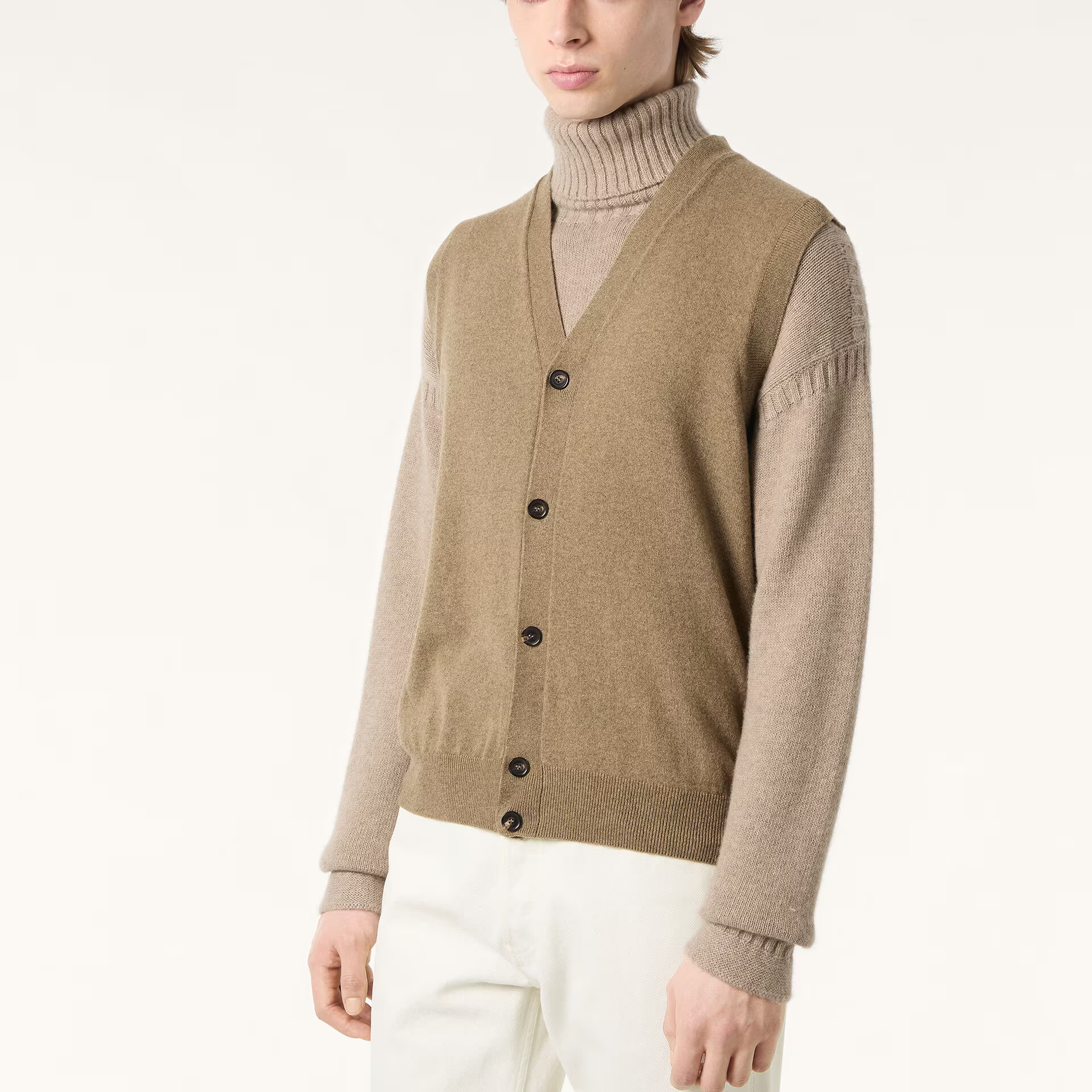 Loro Piana Classic Vest in Baby Cashmere