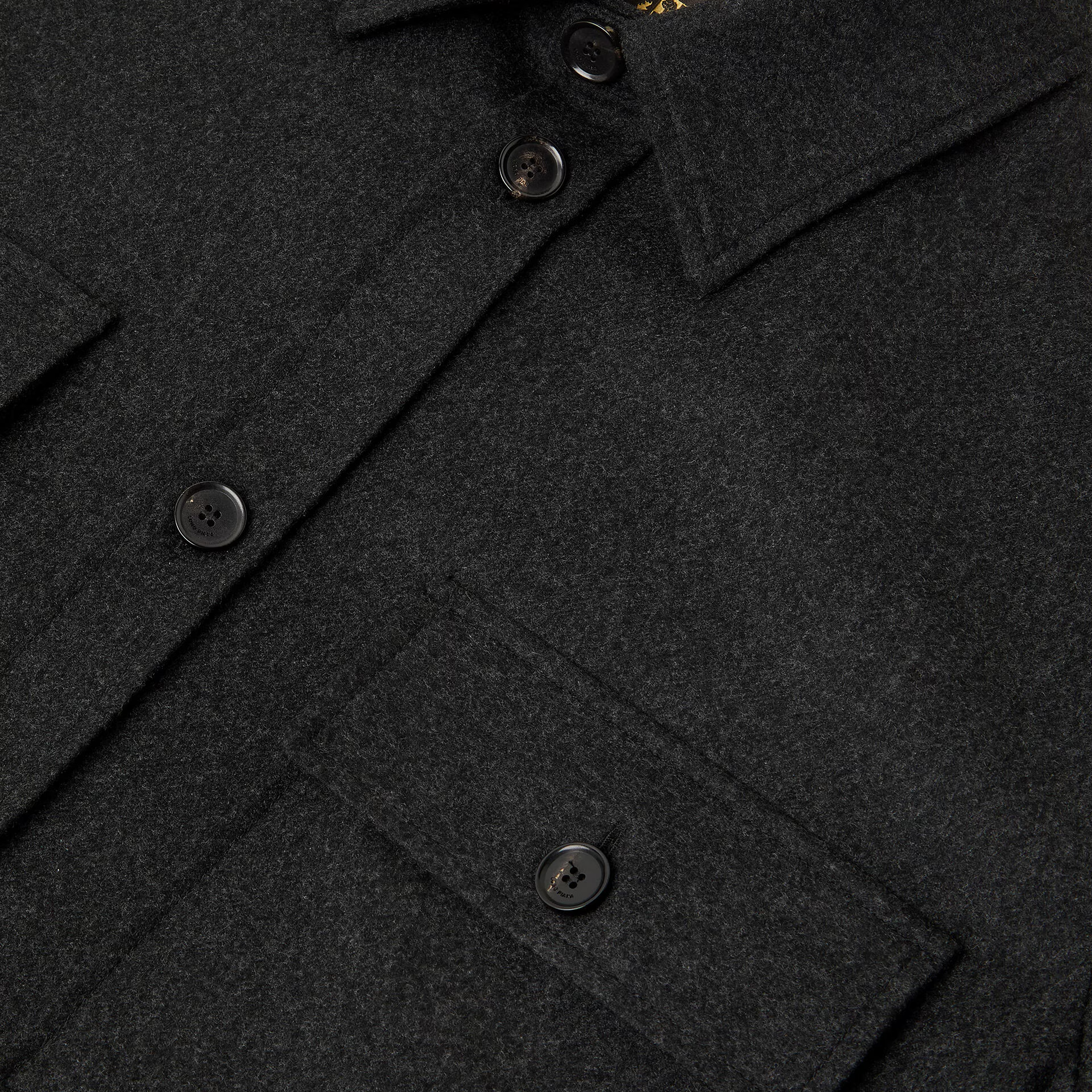 Loro Piana Jim Overshirt in Virgin Wool, Cashmere