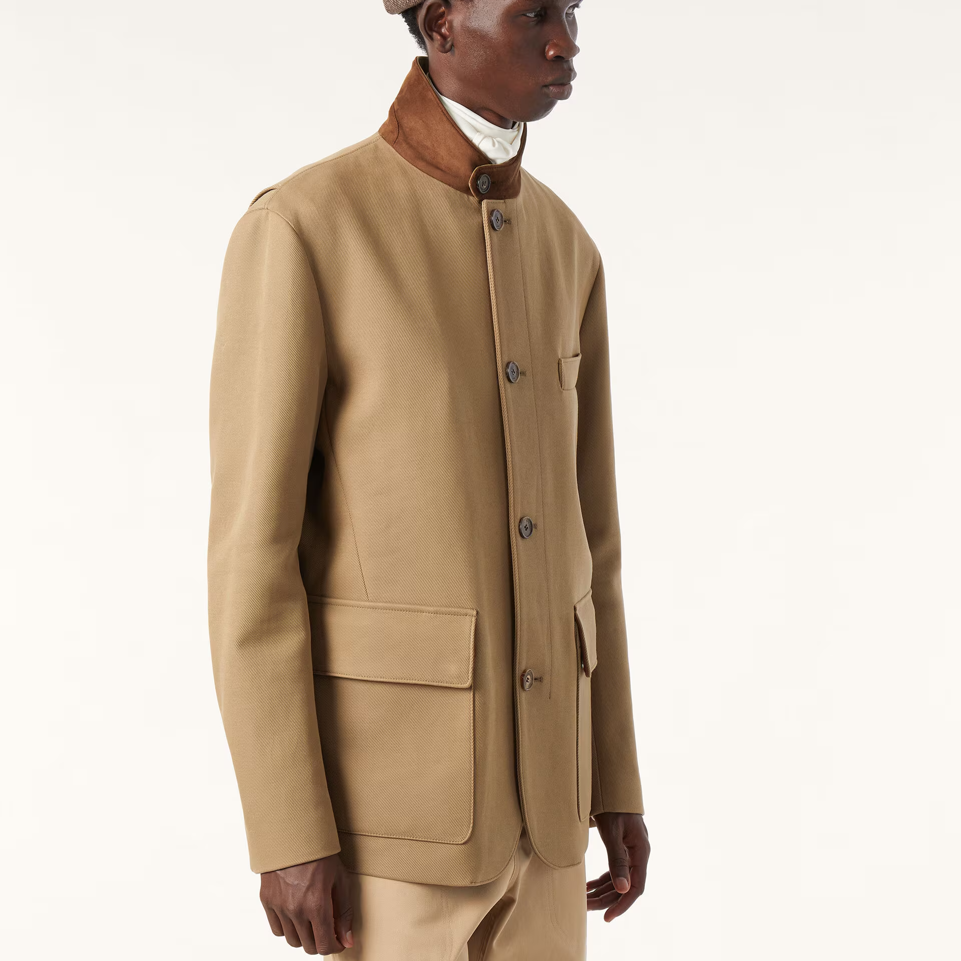 Loro Piana Roadster Jacket in Cotton - Rain System®