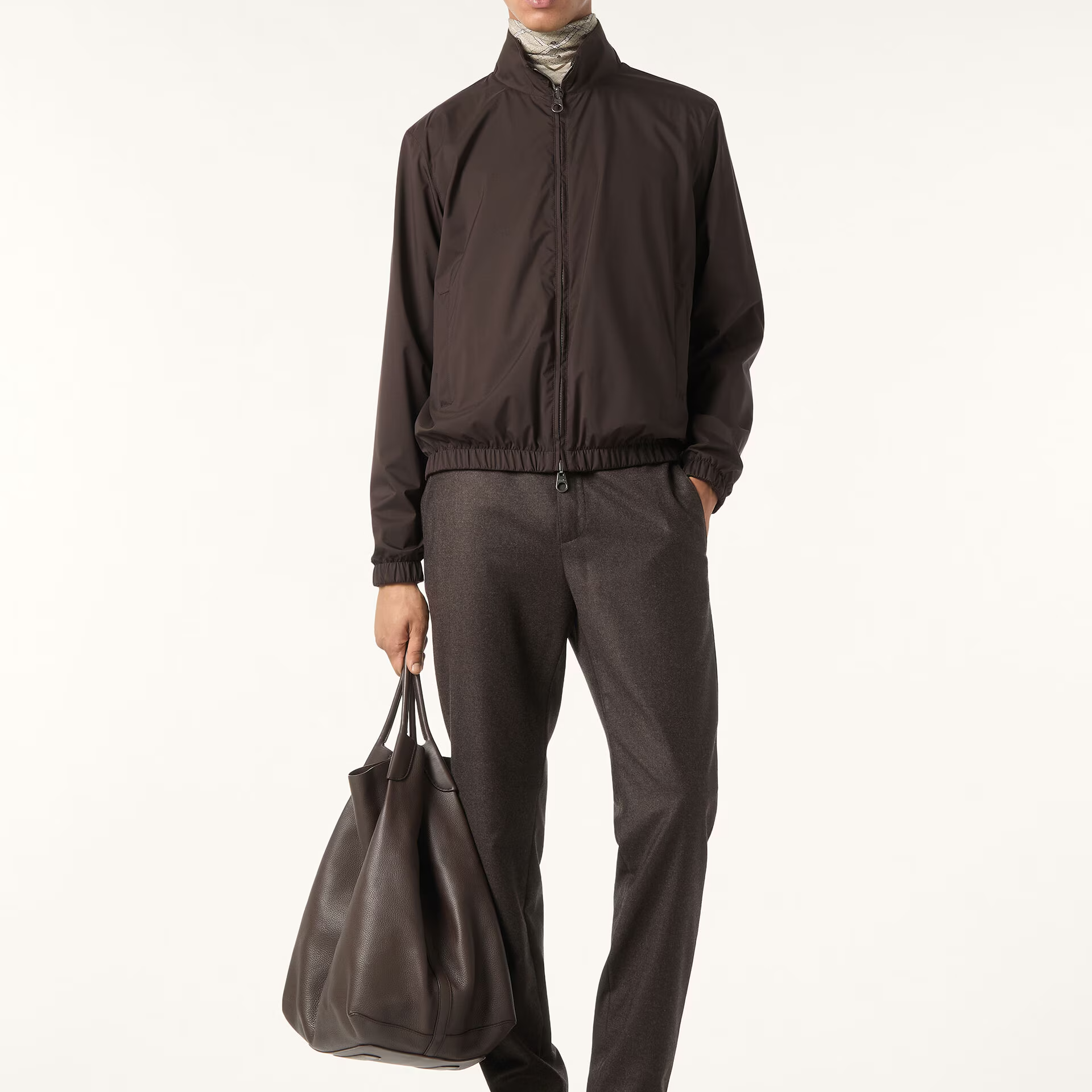 Loro Piana Windmate® Bomber Jacket in Windmate® - Storm System®