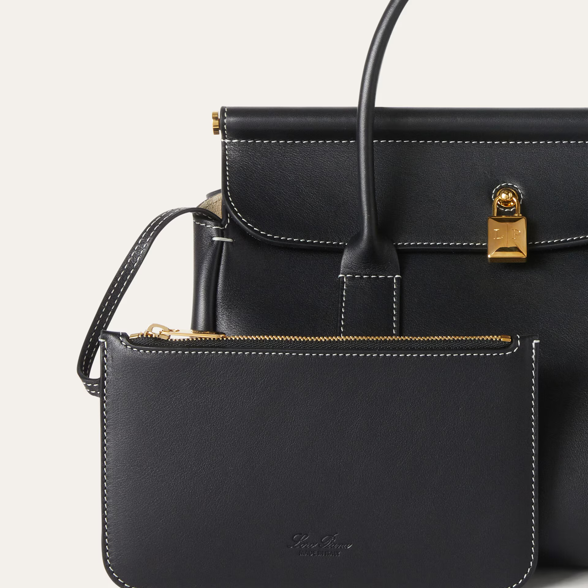 Loro Piana Loom bag L25 in Calfskin