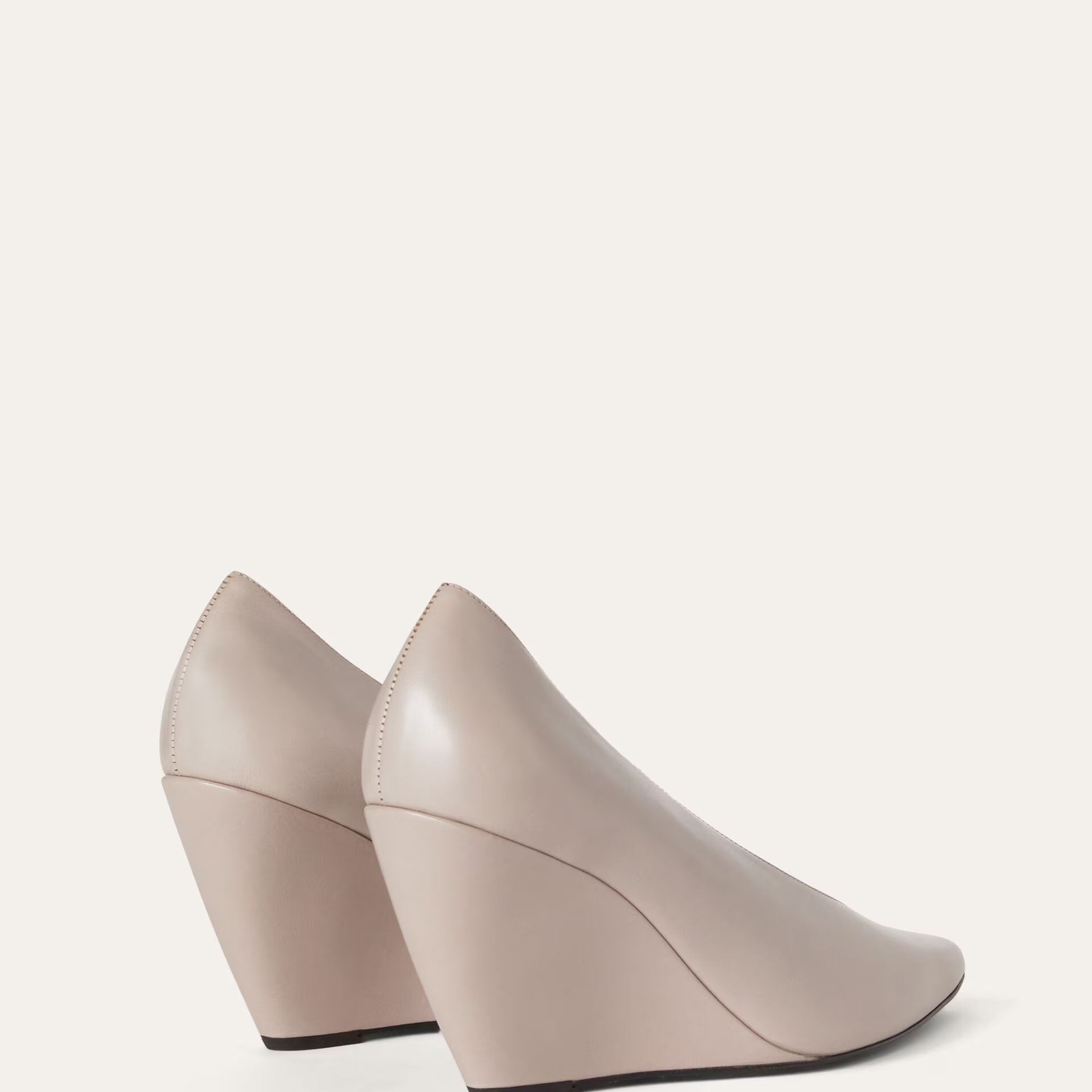 Loro Piana Viola High Wedge Pump in Calfskin