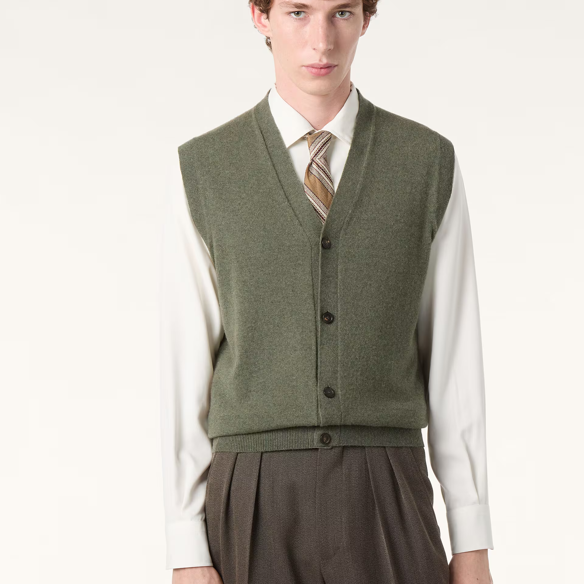 Loro Piana Classic Vest in Baby Cashmere