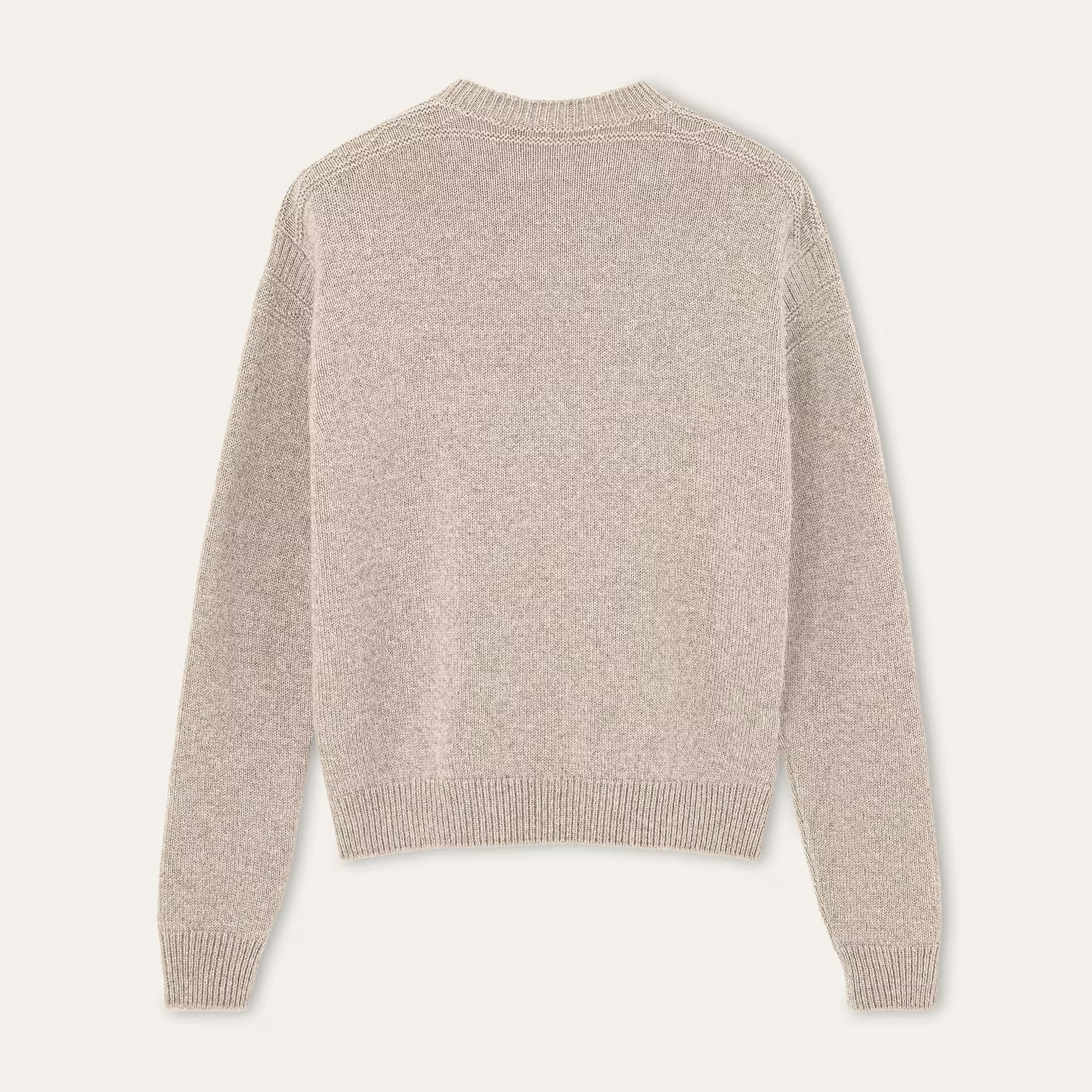 Loro Piana Carezza Crewneck in Cashmere - Coarsehair