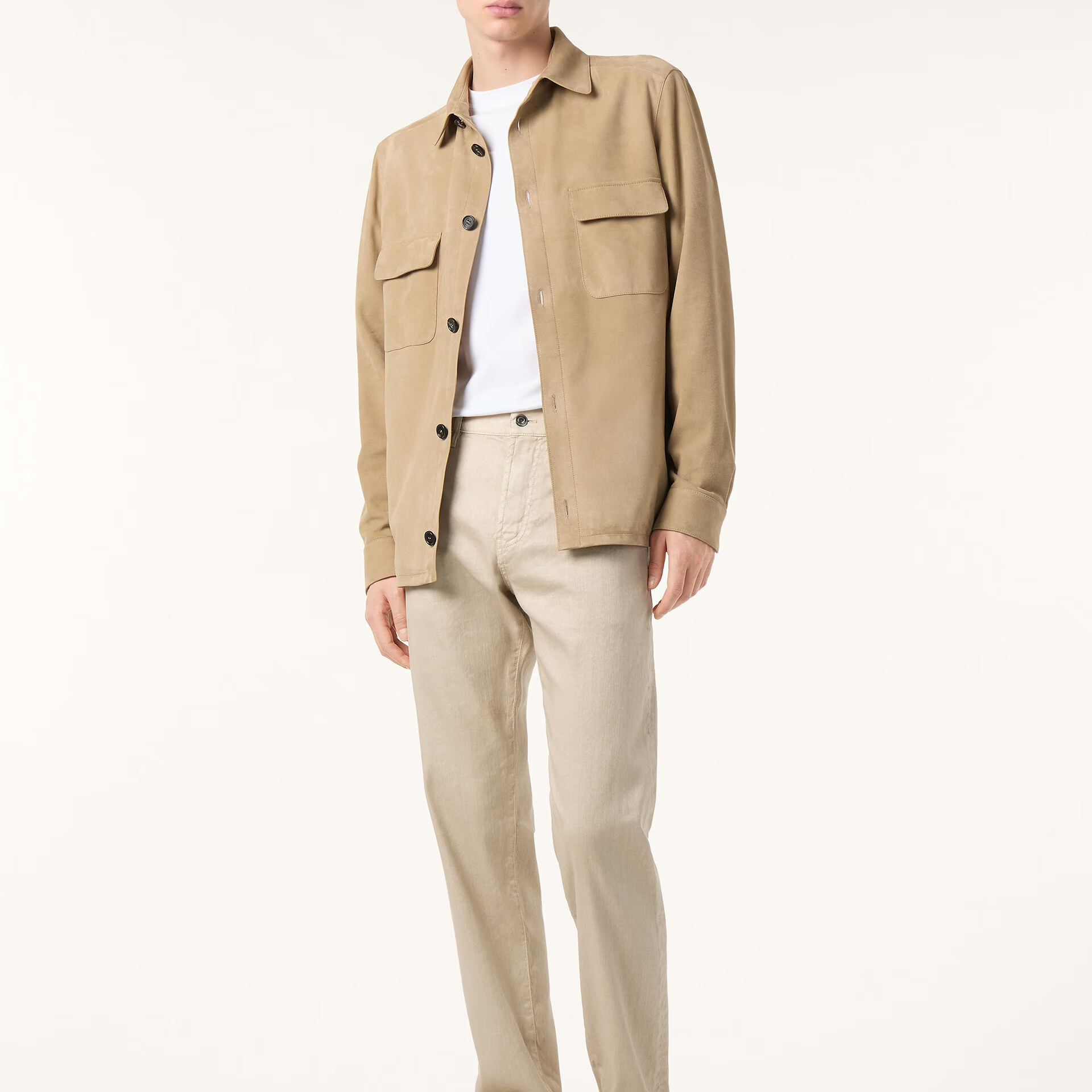 Loro Piana Overshirt in Kidskin
