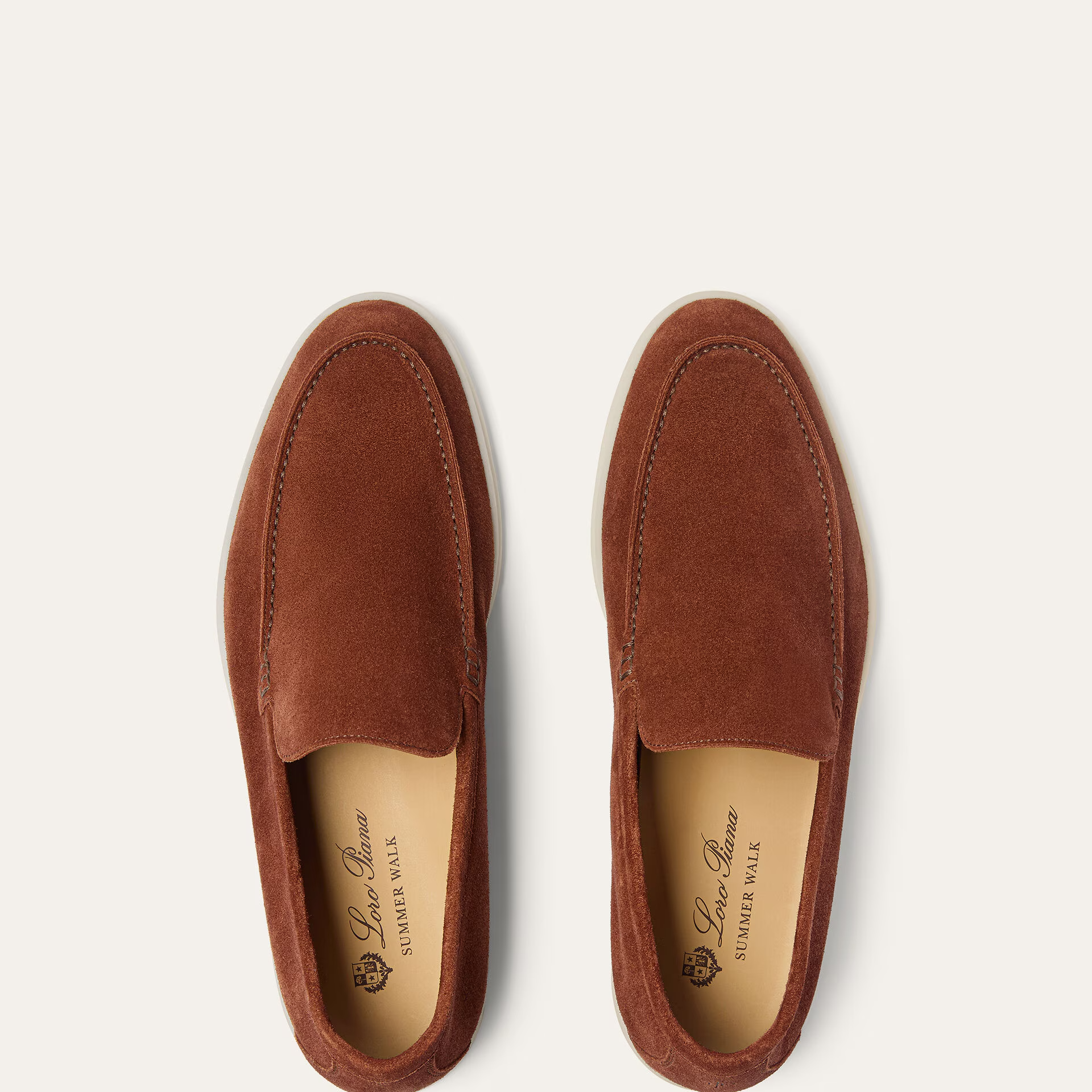 Loro Piana Summer Walk Loafer in Suede