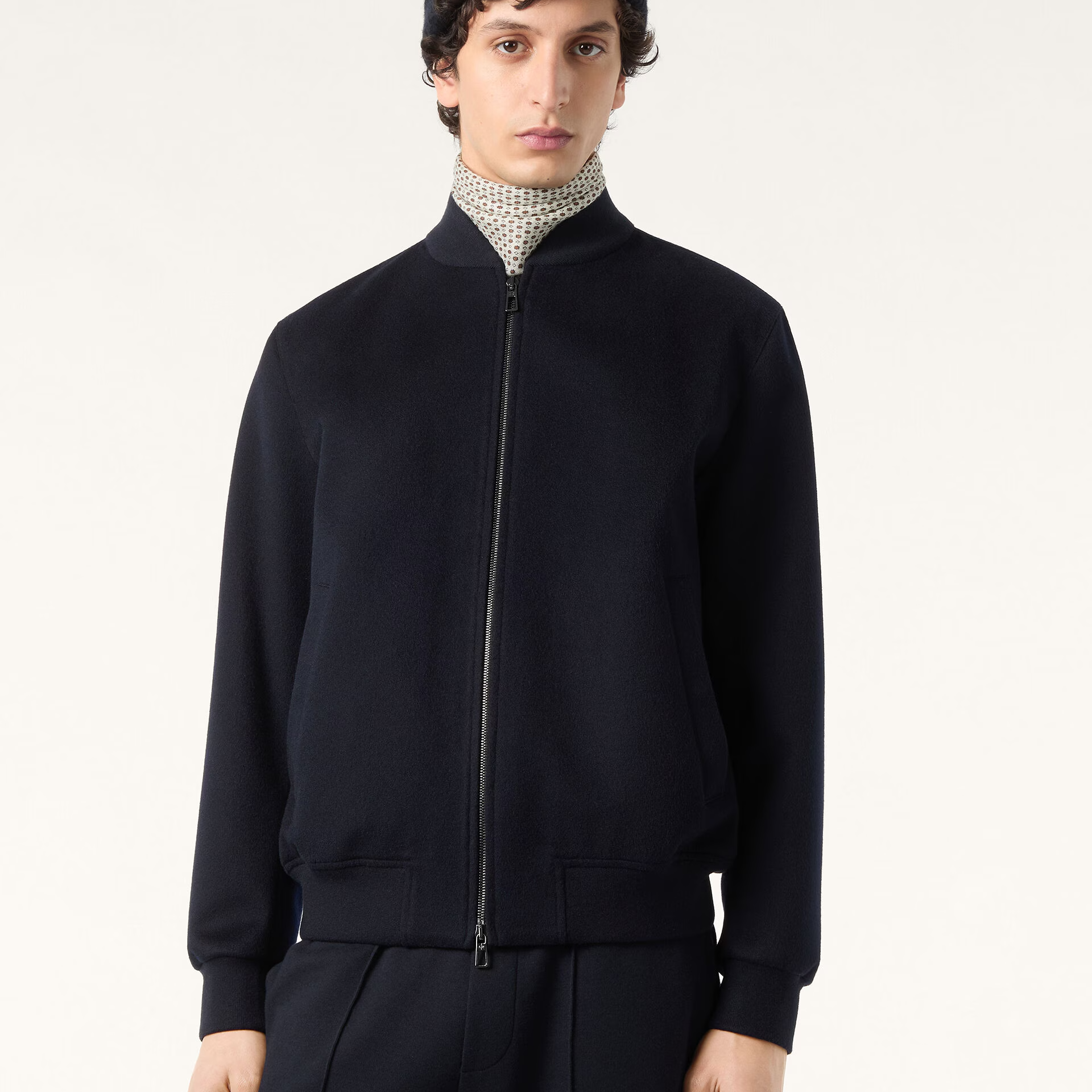 Loro Piana Ivy Bomber Jacket in Cashmere - Storm System®