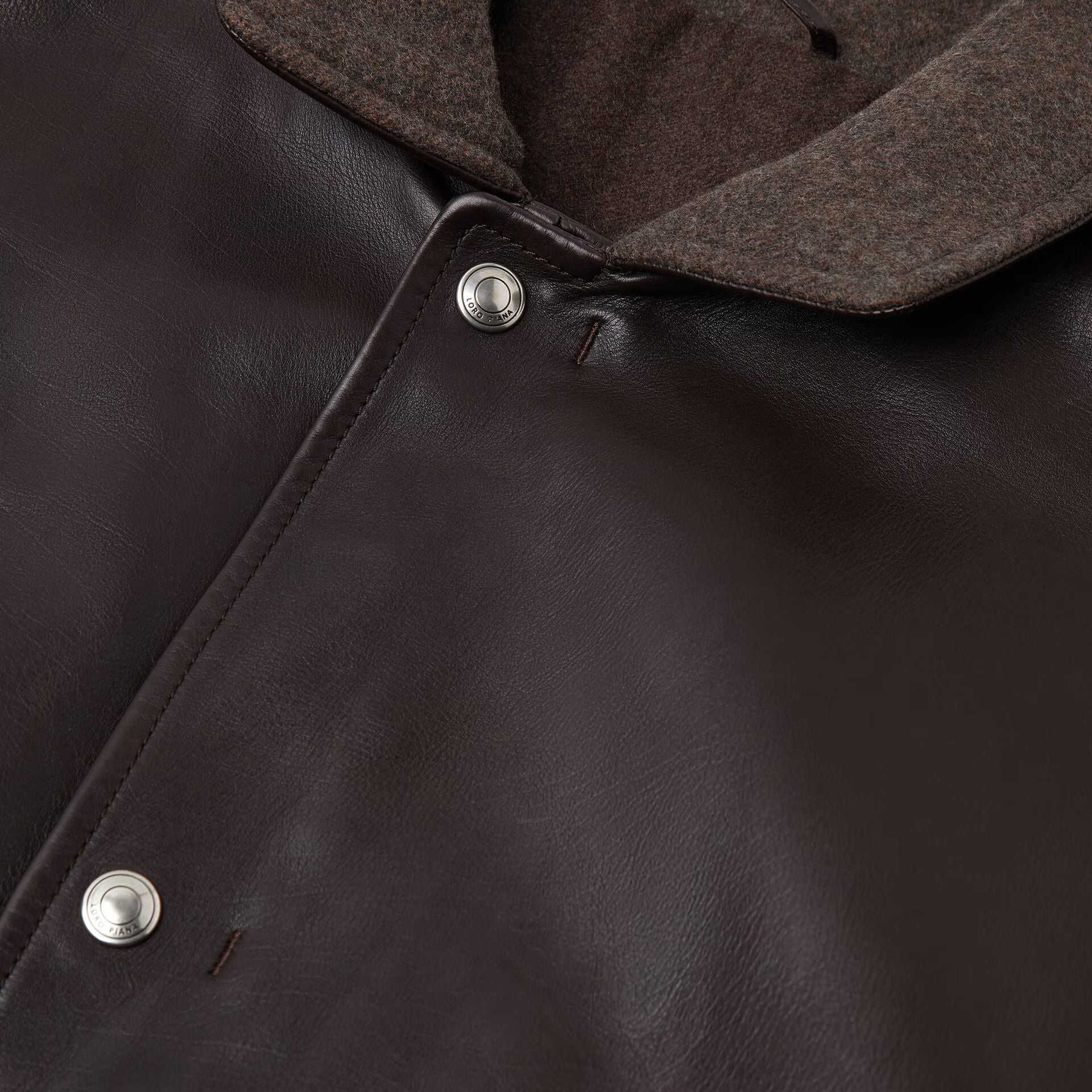 Loro Piana Johnie Bomber in Calfskin