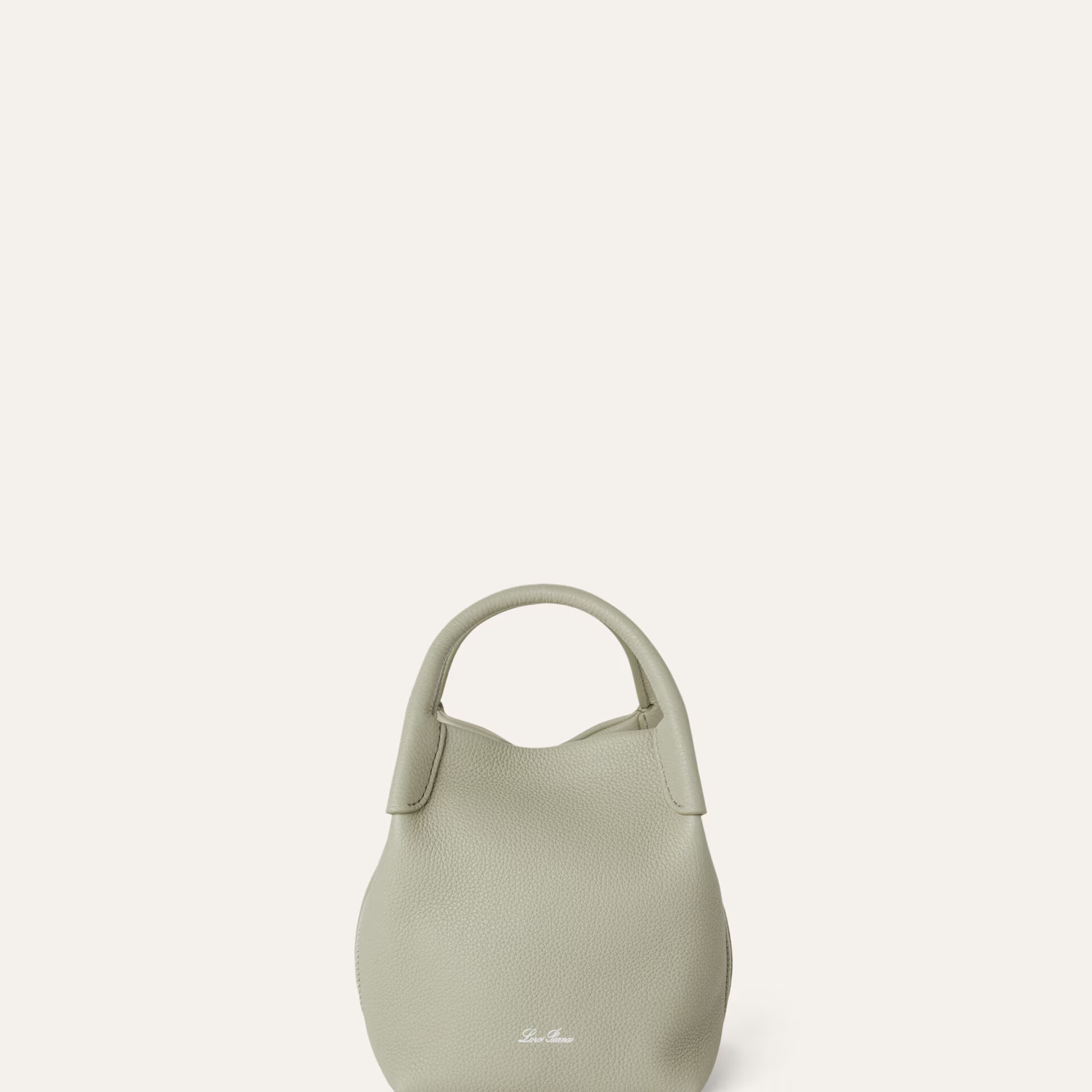 Loro Piana Micro Bale bag in Grained Calfskin