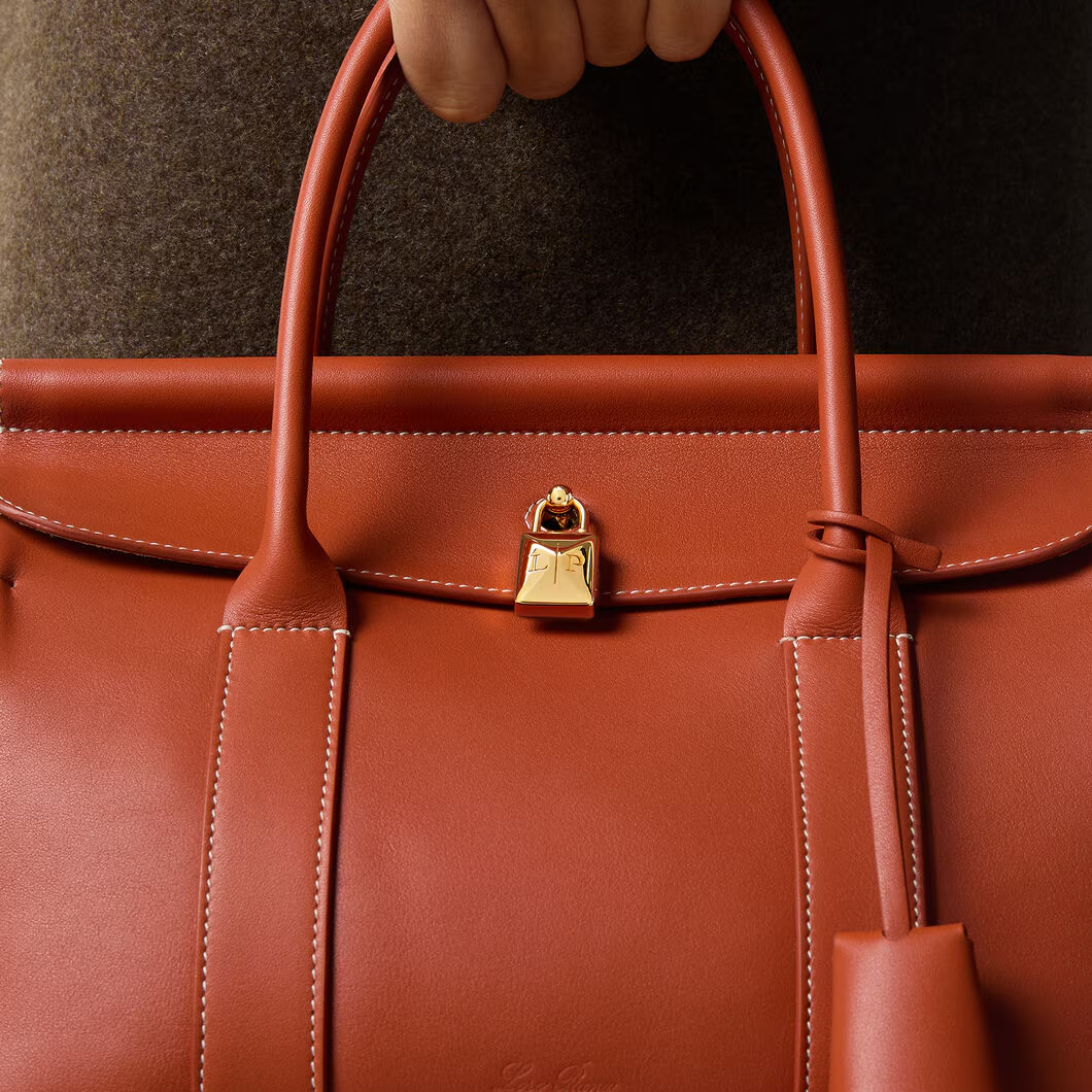 Loro Piana Loom bag L25 in Calfskin