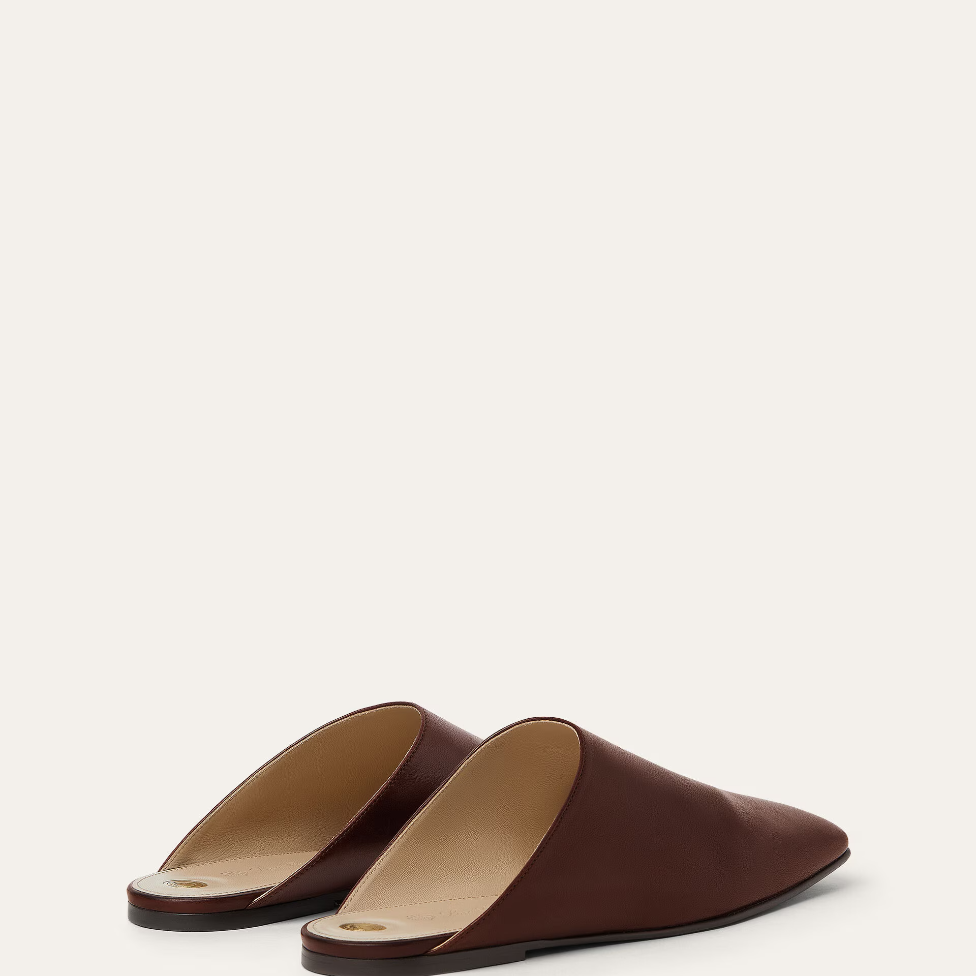 Loro Piana Alba Flat Mule in Lambskin