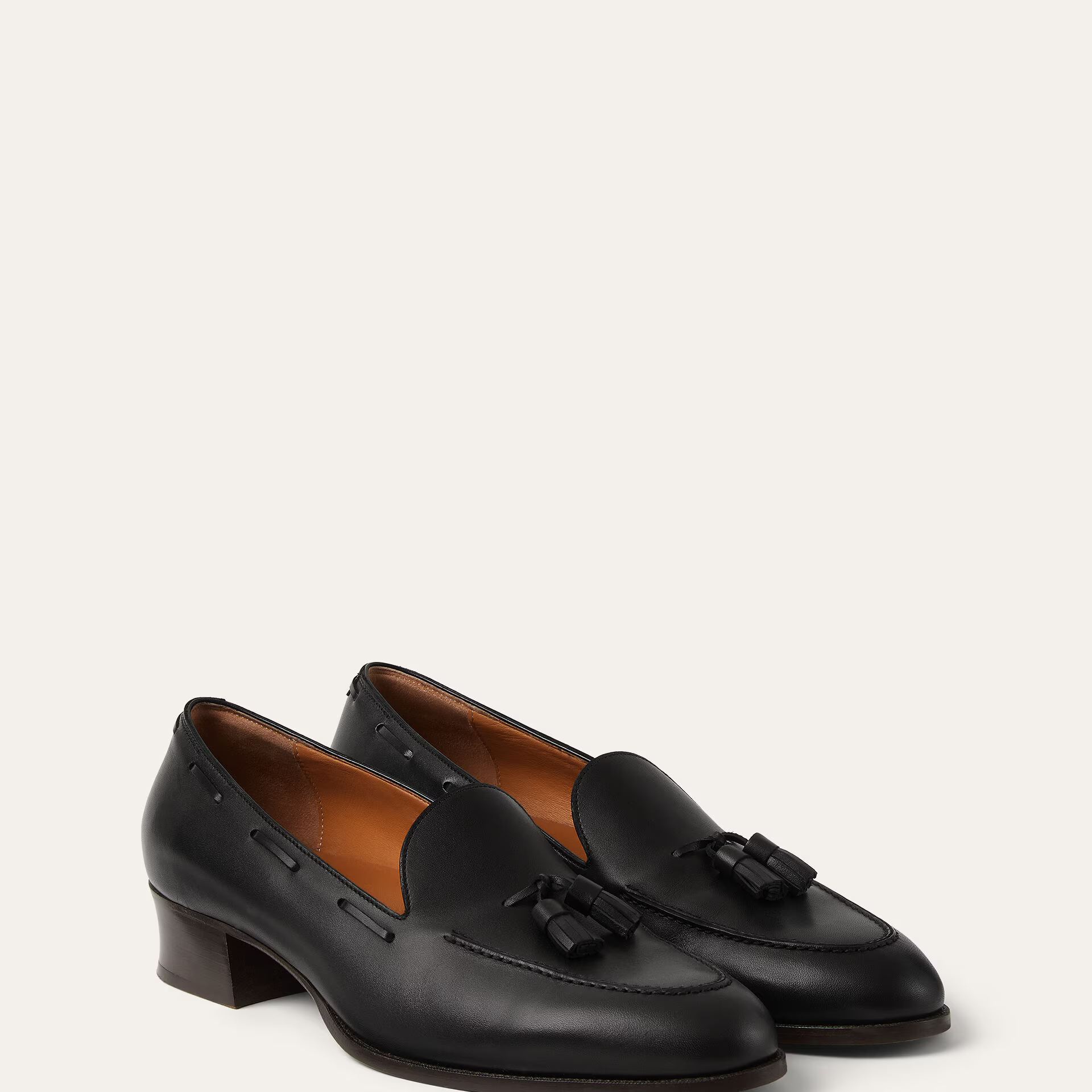 Loro Piana Serge Tassel Loafer in Calfskin