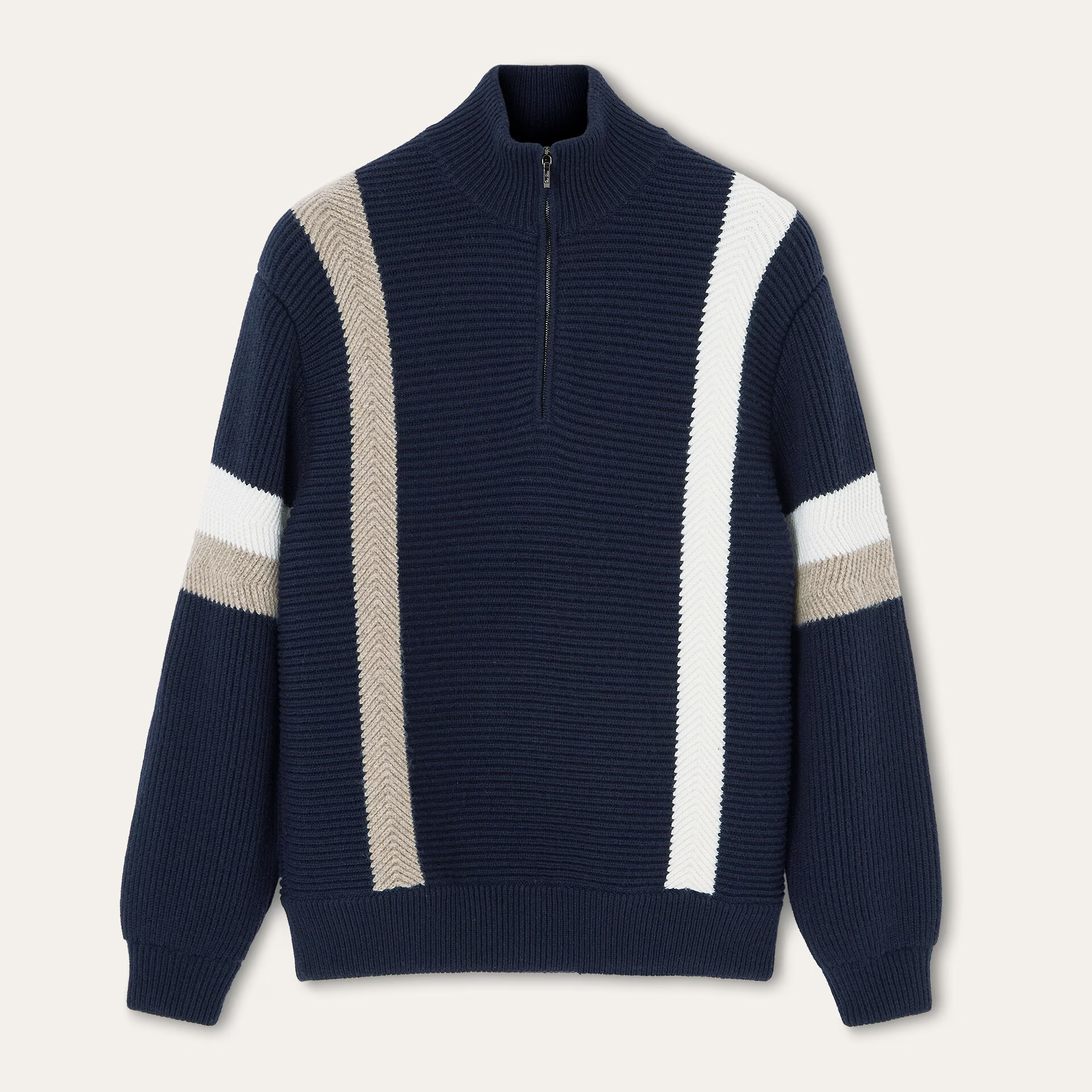 Loro Piana Rocky Mountains Sweater in Cashmere - Rain System® - Coarsehair