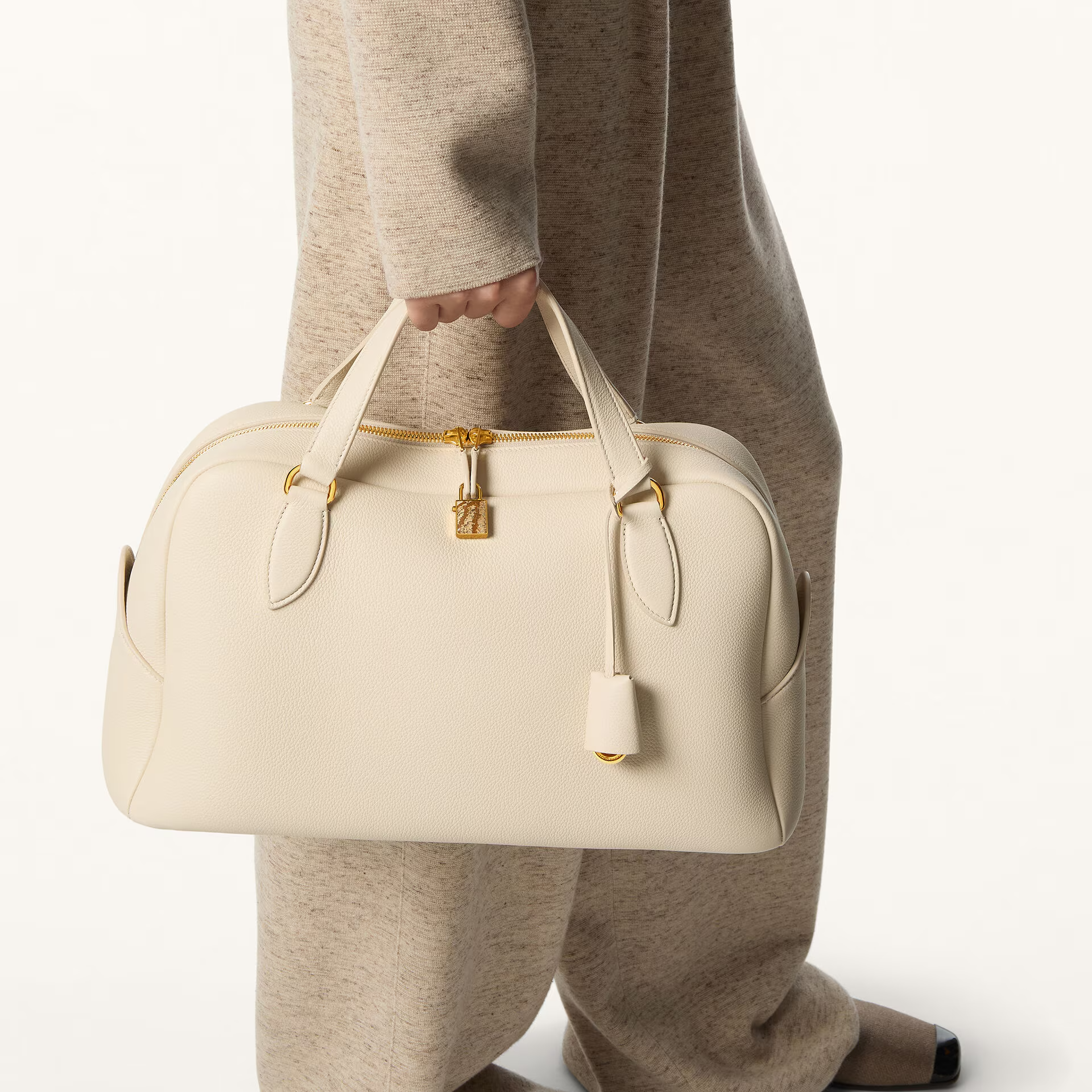 Loro Piana Medium Needle bag in Calfskin