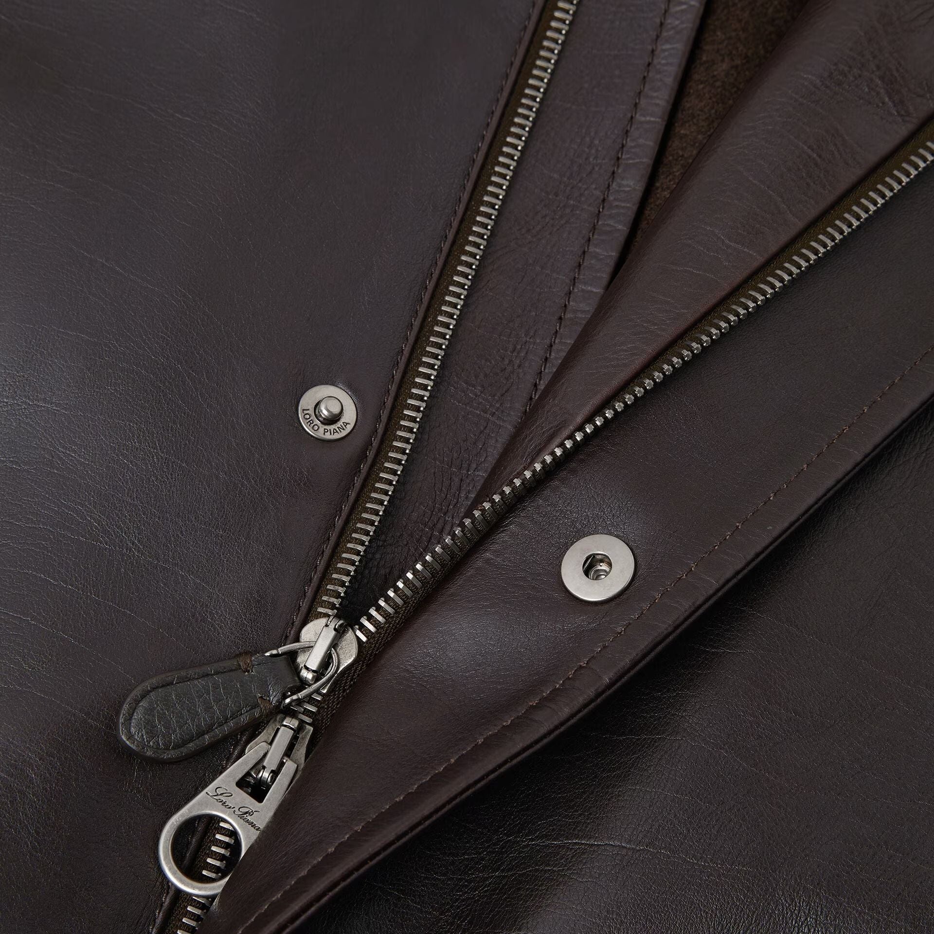 Loro Piana Johnie Bomber in Calfskin