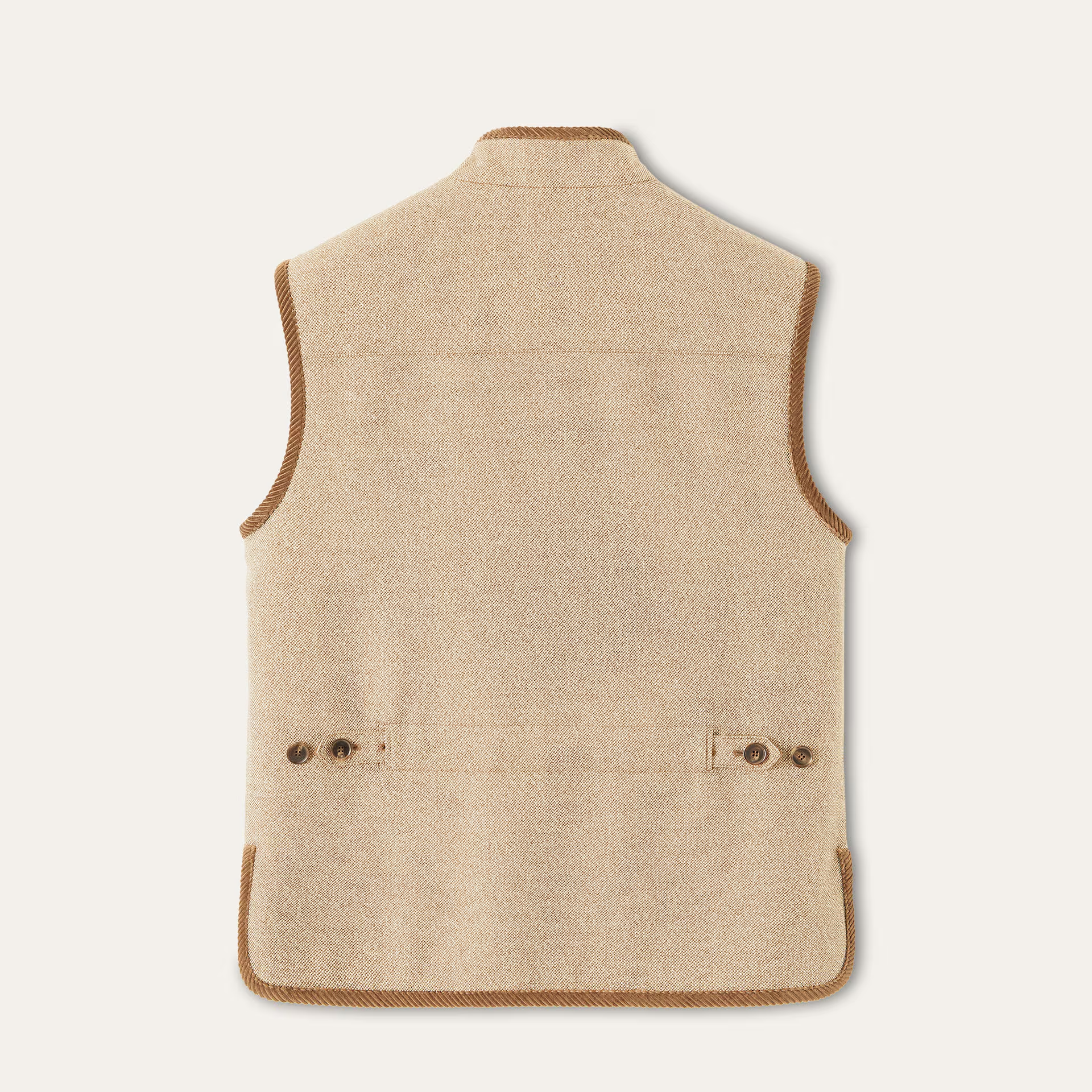 Loro Piana Kelvin Vest in Cashmere, Virgin Wool, Silk