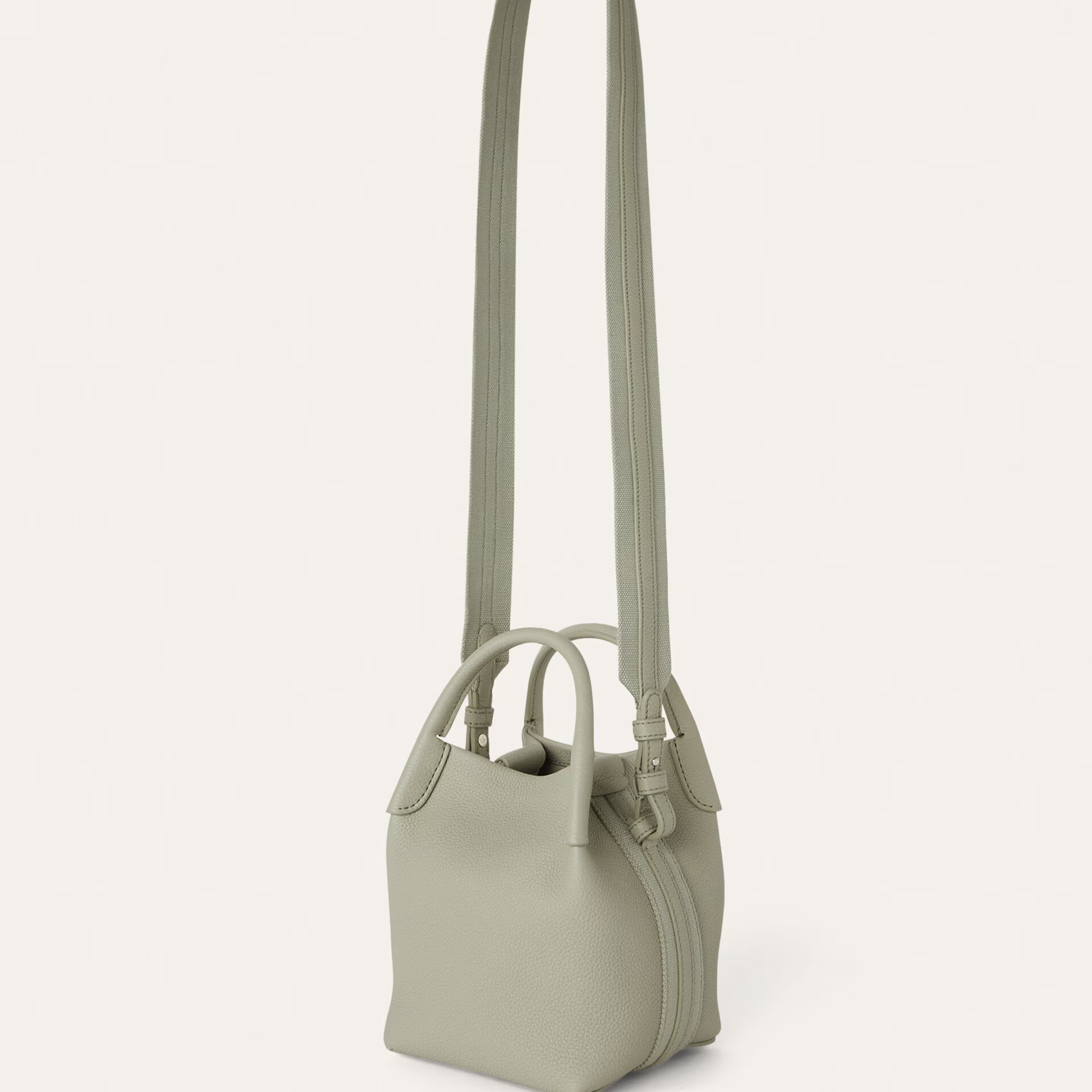 Loro Piana Micro Bale bag in Grained Calfskin