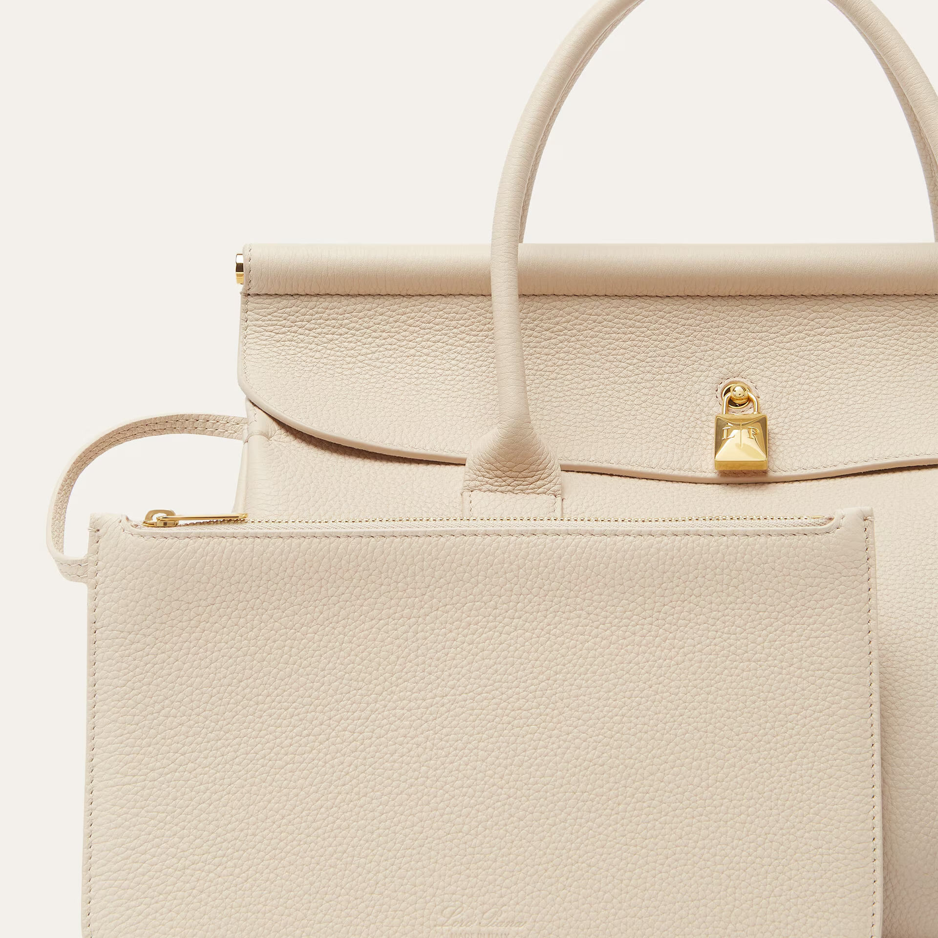 Loro Piana Loom bag L32 in Grained Calfskin