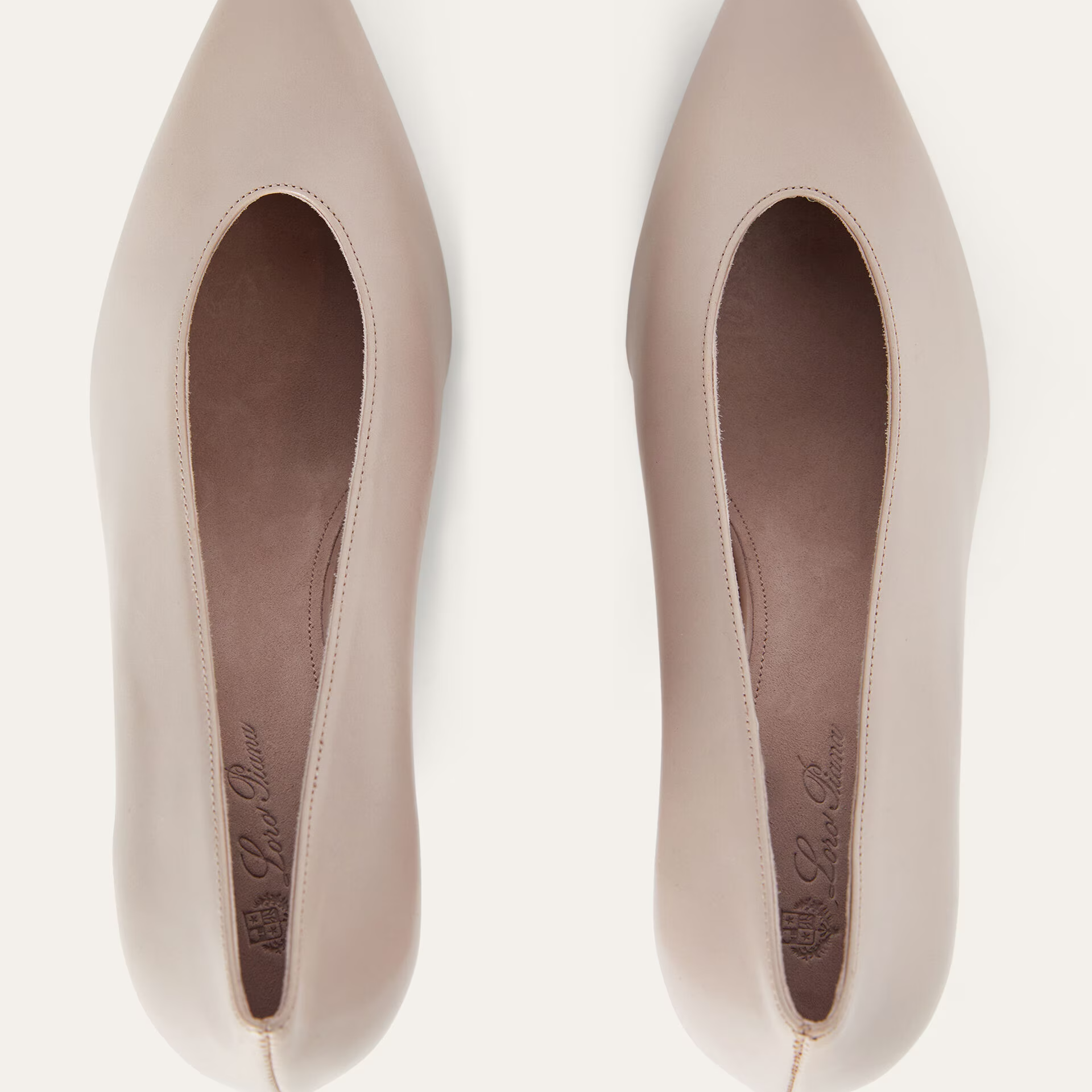 Loro Piana Viola High Wedge Pump in Calfskin