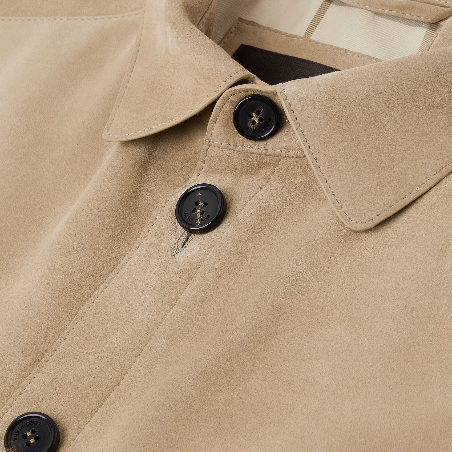 Loro Piana Overshirt in Kidskin