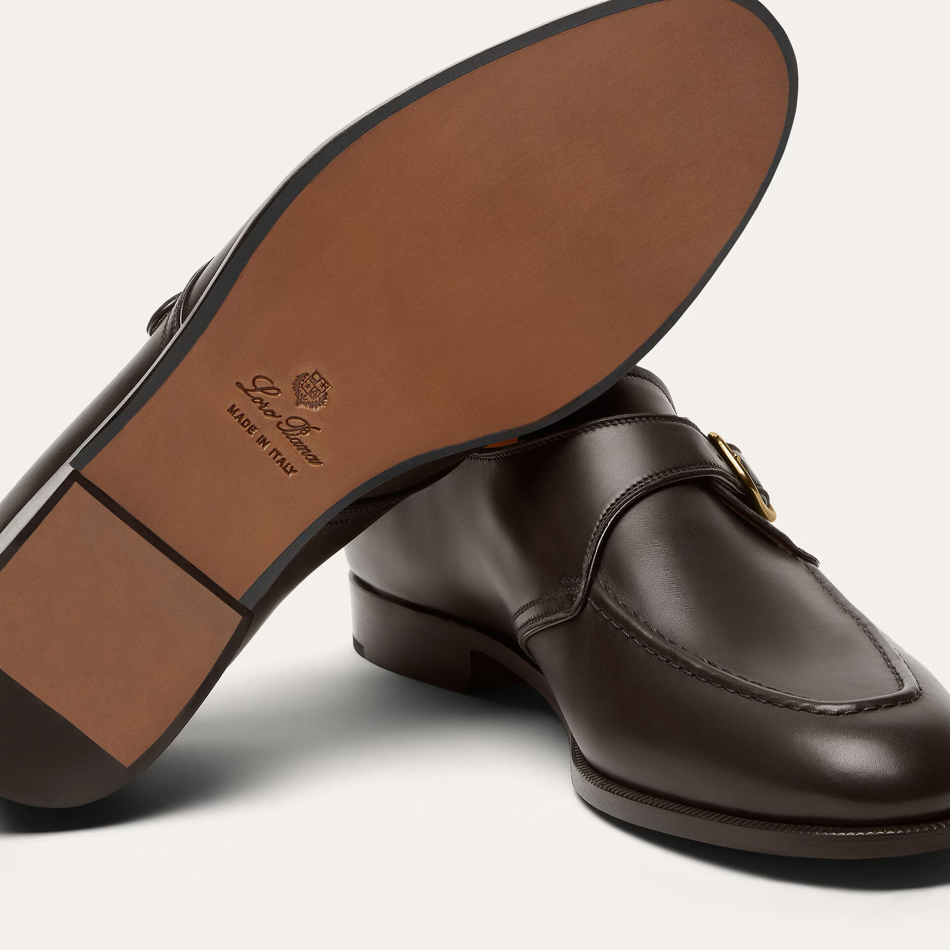 Loro Piana Sergio Derby in Calfskin
