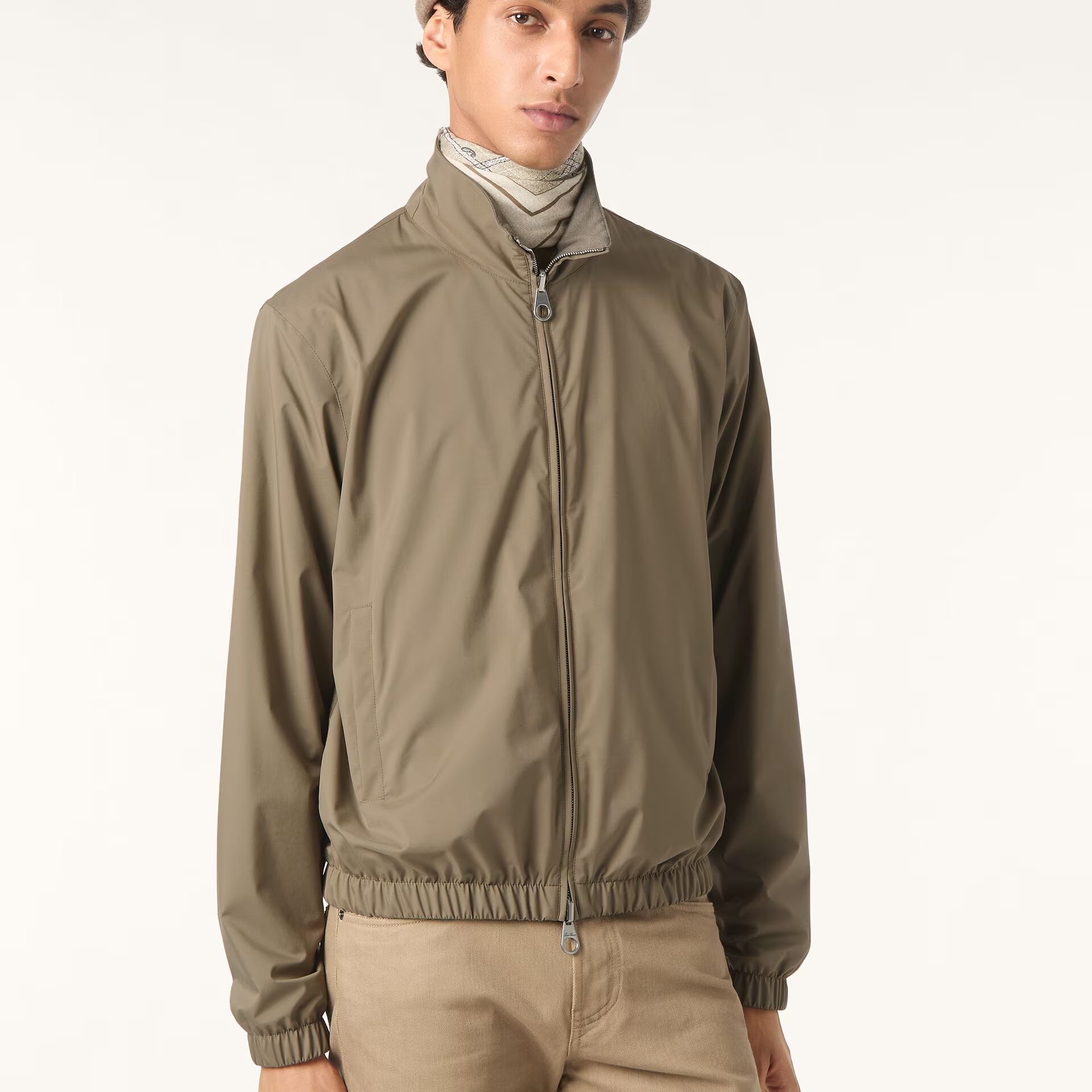 Loro Piana Windmate® Bomber Jacket in Windmate® - Storm System®